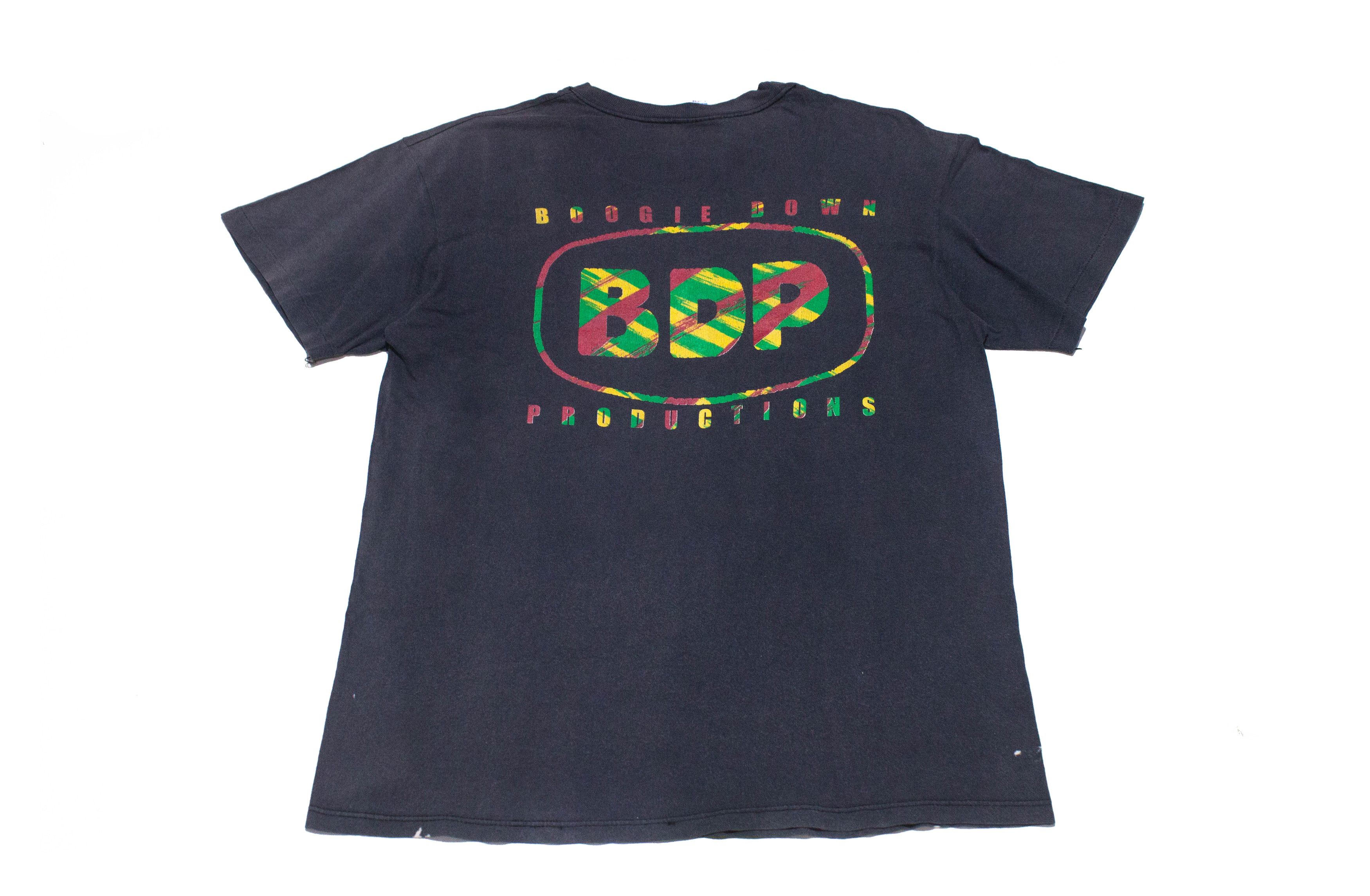 Rap Tees × Vintage Vintage 80s 1989 Boogie Down Productions BDP 