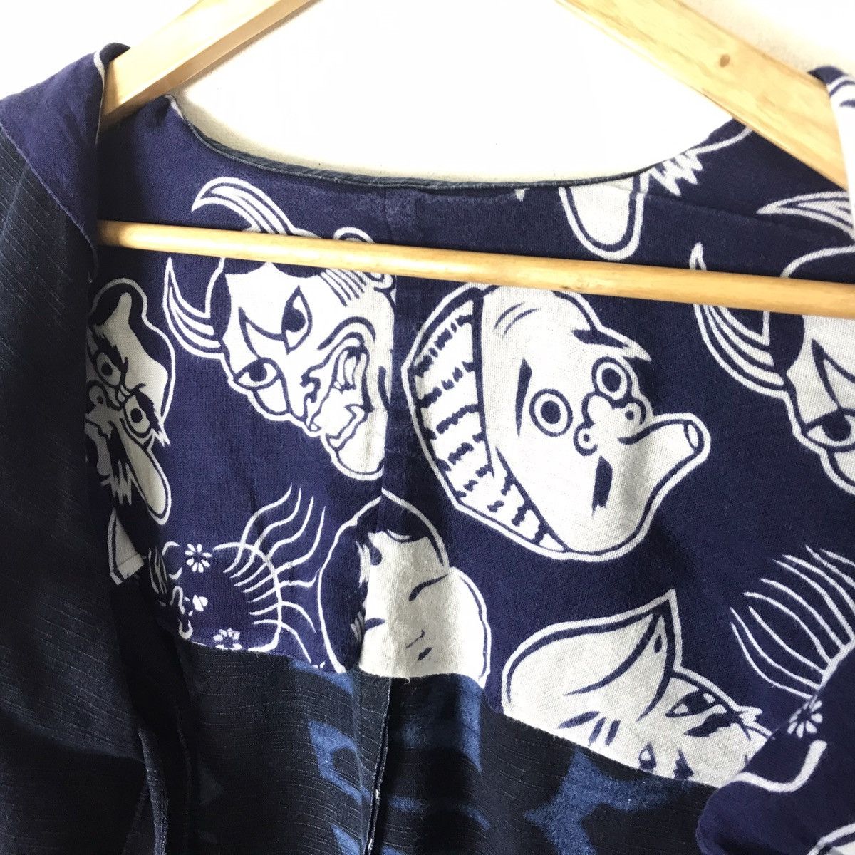 Vintage Vintage 80s 90s Indigo Kimono Size US L / EU 52-54 / 3 - 8 Thumbnail