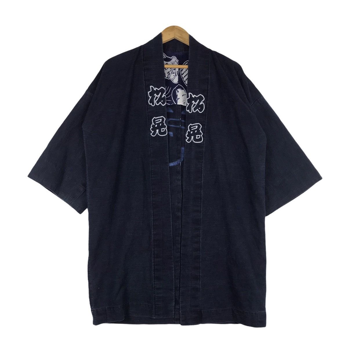 Vintage Vintage 80s 90s Indigo Kimono Size US L / EU 52-54 / 3 - 5 Thumbnail