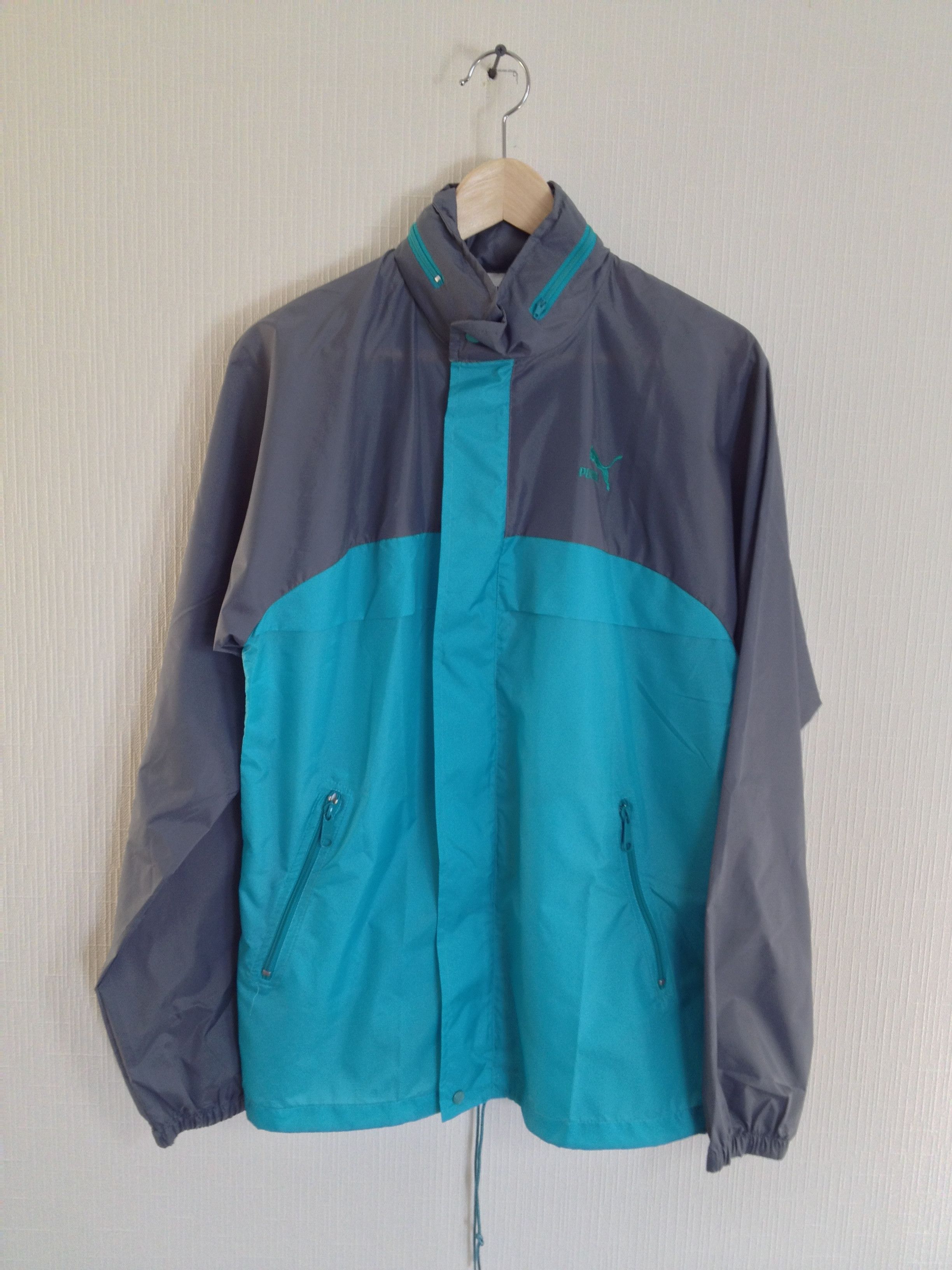 Puma puma 80s vintage windbreaker Size US S / EU 44-46 / 1 - 1 Thumbnail
