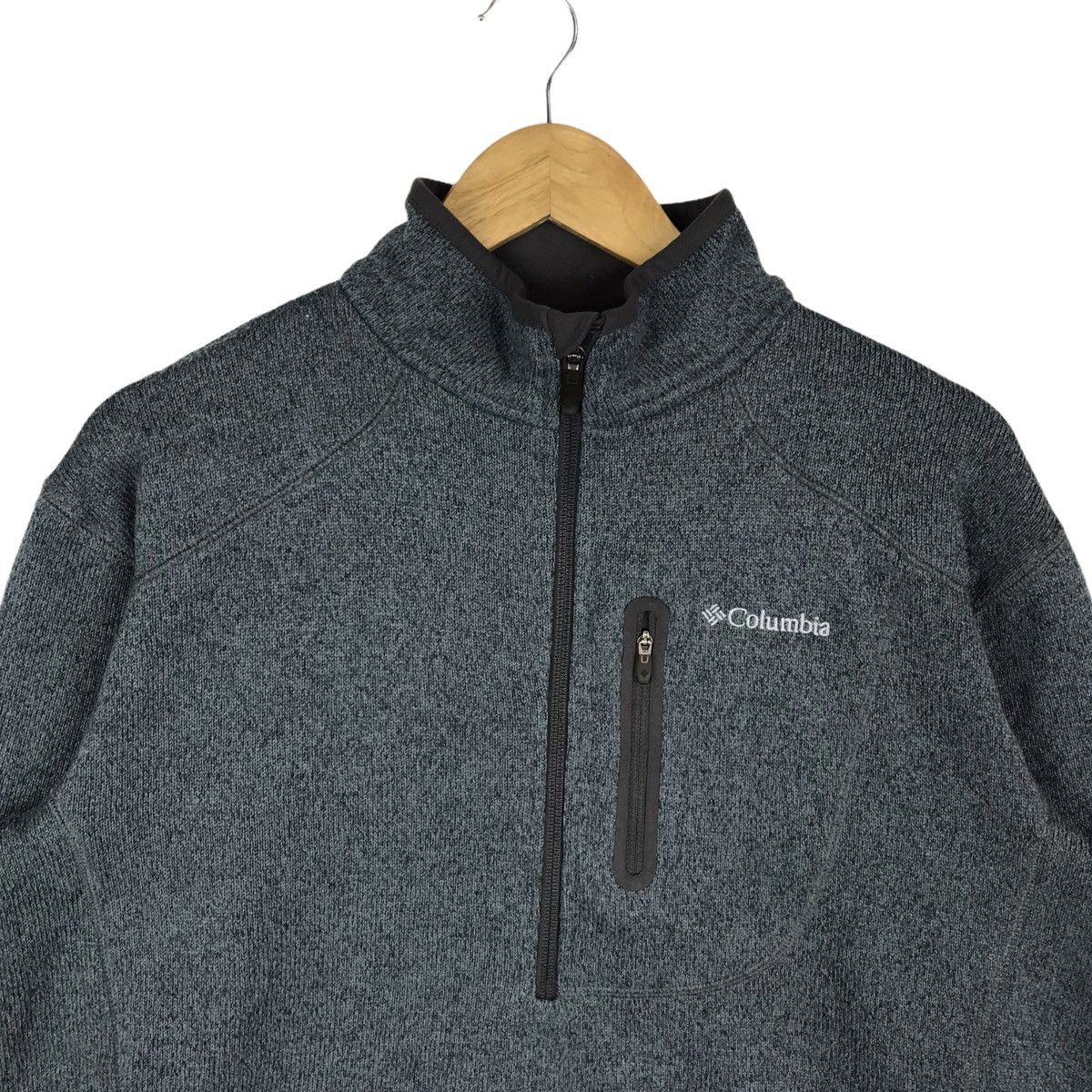 Columbia Vintage Columbia Omni-Shield Half Zipper Sweatshirt Size US L / EU 52-54 / 3 - 2 Thumbnail
