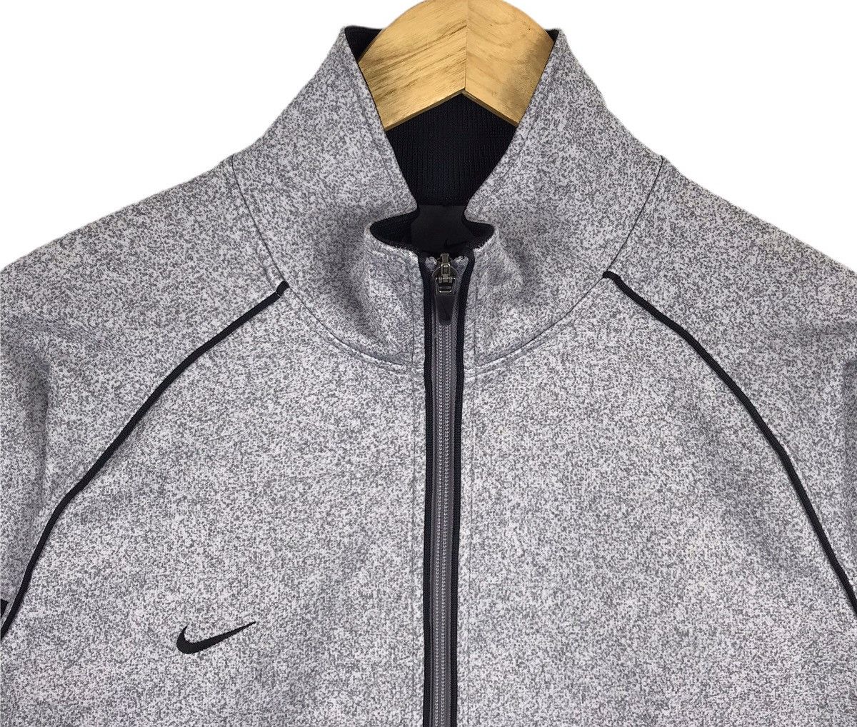 Nike Vintage Nike Essentials Zip Up Sweater Jacket Size US M / EU 48-50 / 2 - 2 Thumbnail