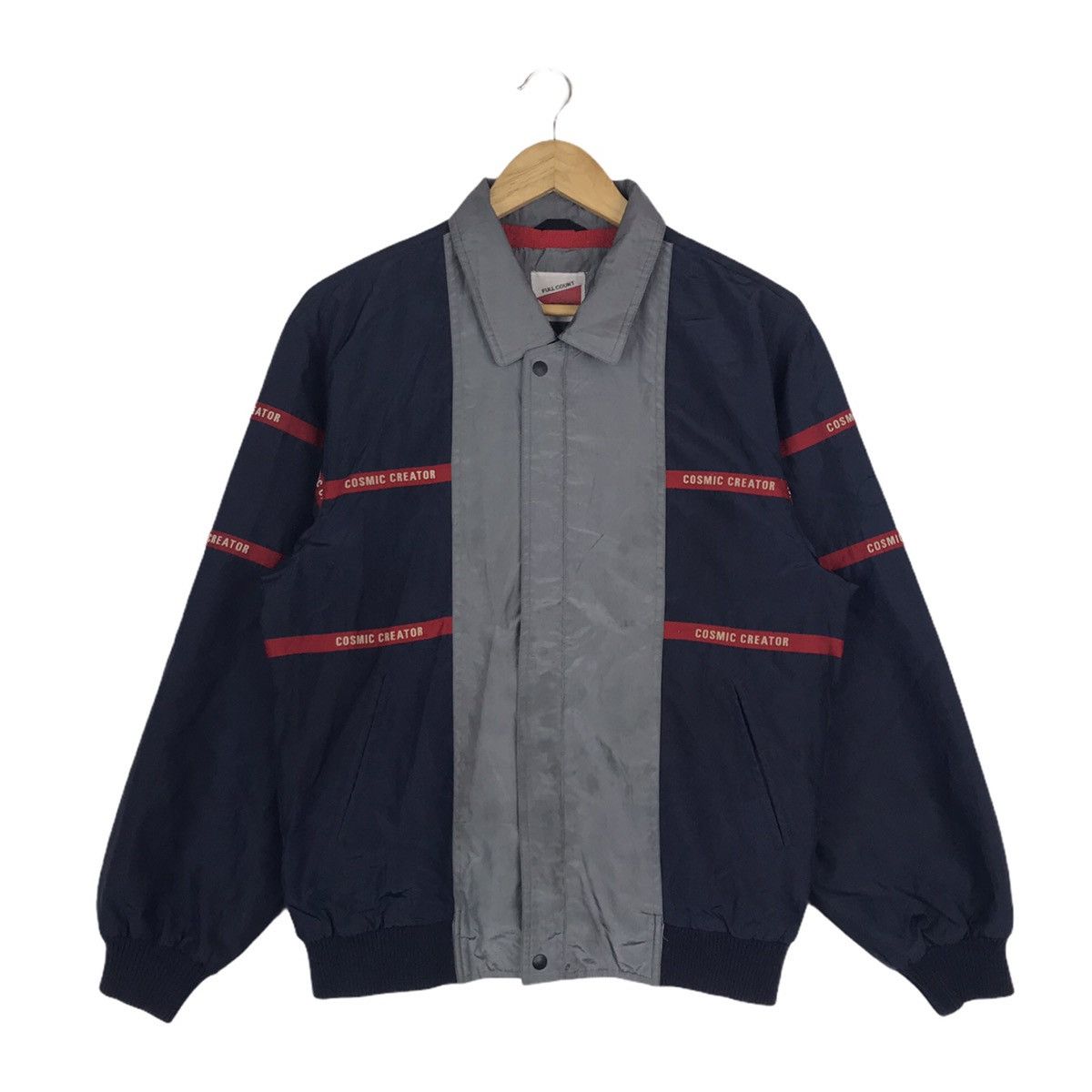 Full Count & Co. Vintage Full Count Cosmic Creator Windbreaker Zip Up Jacket Size US L / EU 52-54 / 3 - 1 Thumbnail