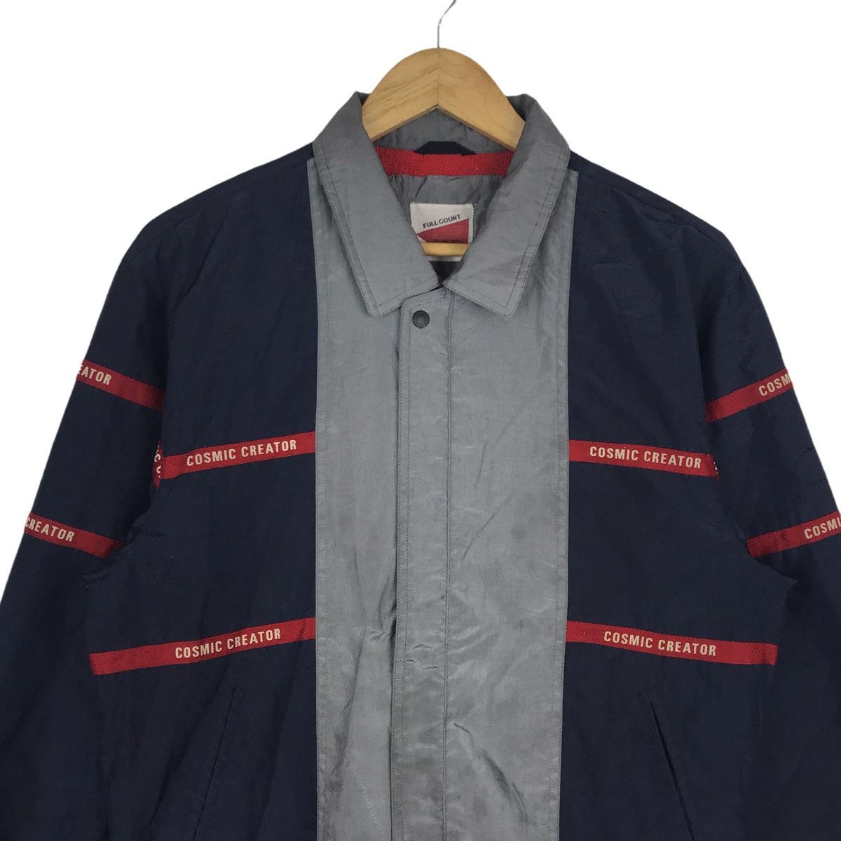 Full Count & Co. Vintage Full Count Cosmic Creator Windbreaker Zip Up Jacket Size US L / EU 52-54 / 3 - 2 Thumbnail