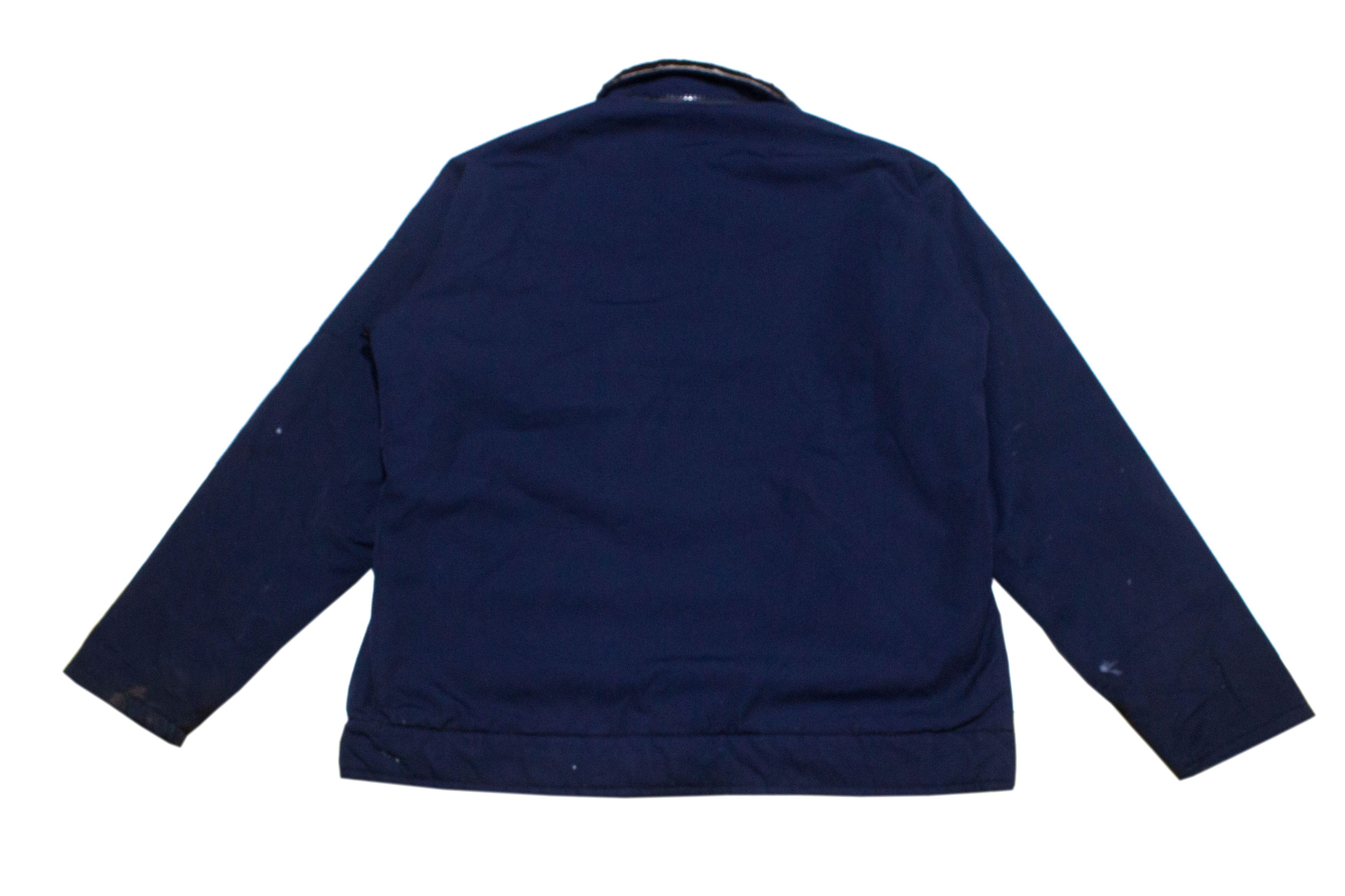 Vintage 70s Marine Nationale French N-1 Deck Military Jacket Size US L / EU 52-54 / 3 - 8 Thumbnail
