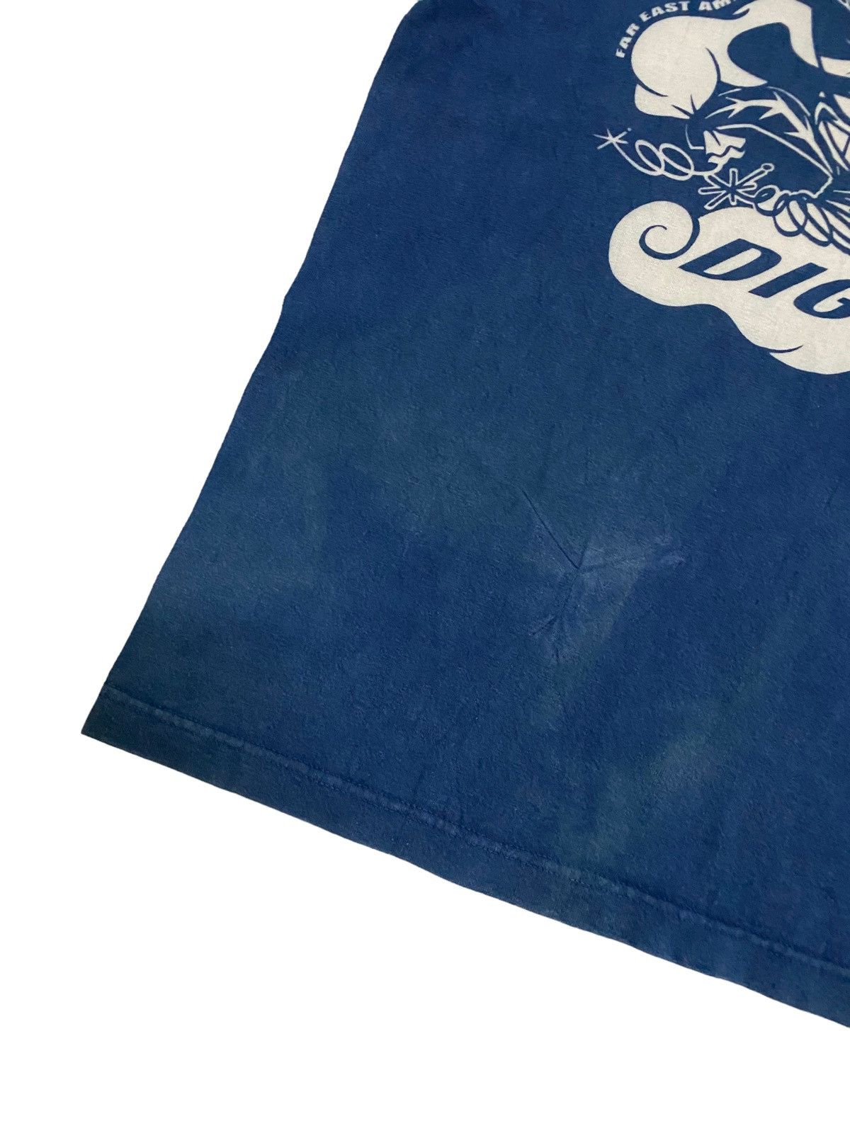 Japanese Brand × Pherrow's × Vintage Vintage Pherrows Stormy Blue Distressed Tee Size US S / EU 44-46 / 1 - 7 Thumbnail