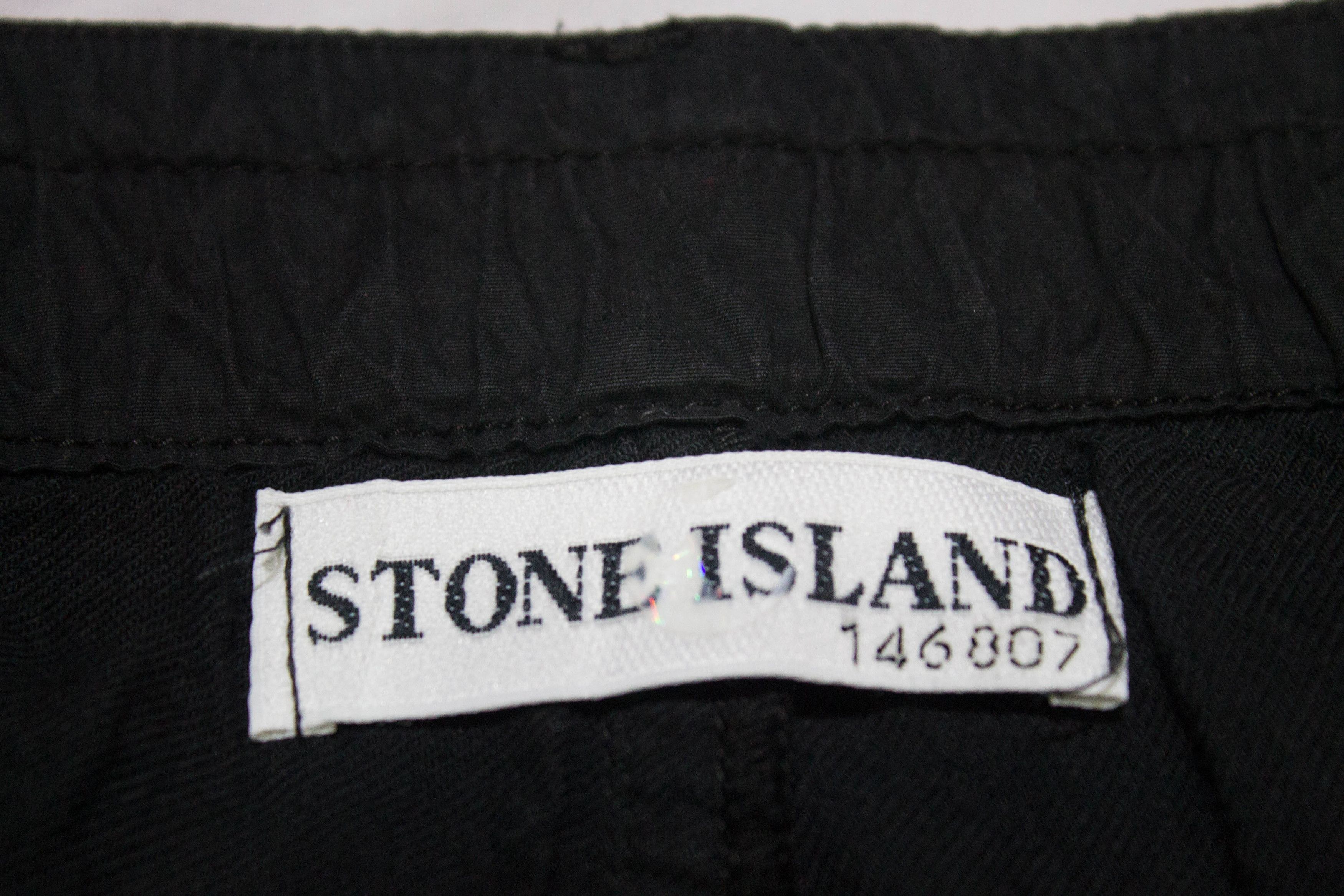 Stone Island × Vintage A/W 2000 Vintage Stone Island Trousers Pants with Lining Size US 31 - 8 Thumbnail