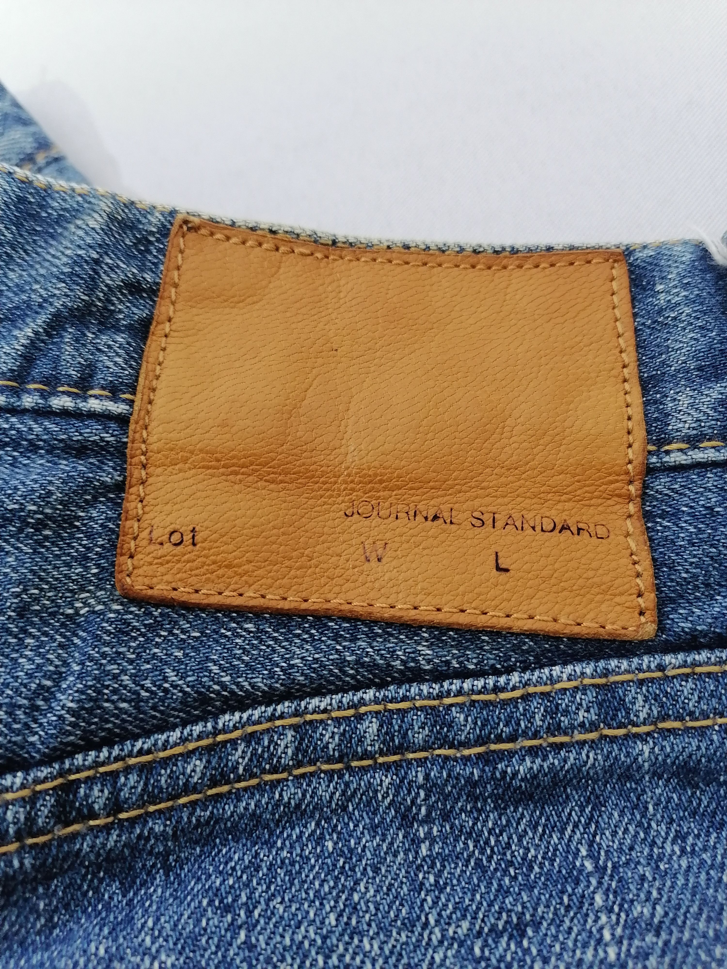 Japanese Brand × Journal Standard Journal Standard Fly Button Selvedge Denim Jeans Size US 31 - 7 Thumbnail