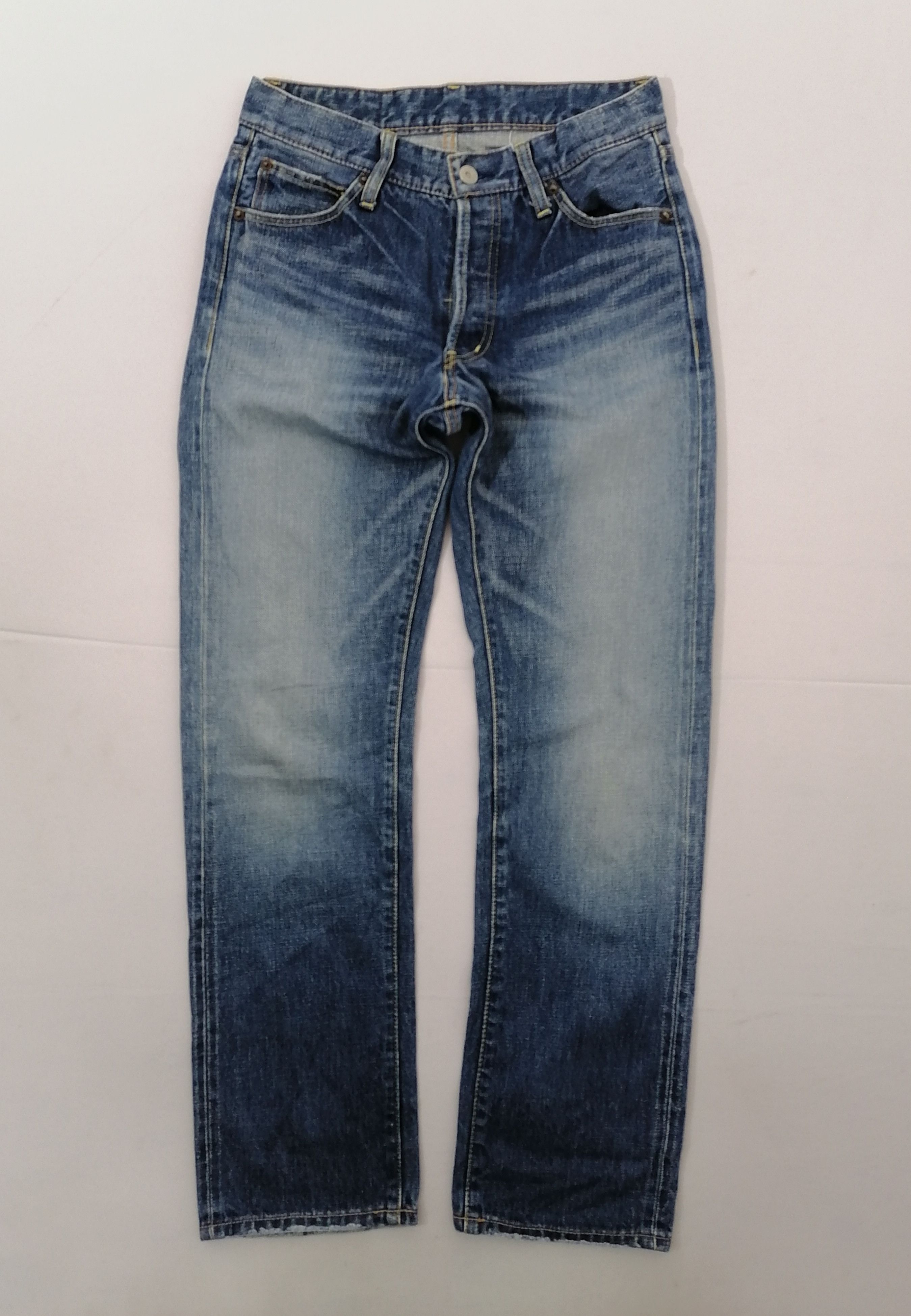 Japanese Brand × Journal Standard Journal Standard Fly Button Selvedge Denim Jeans Size US 31 - 2 Thumbnail