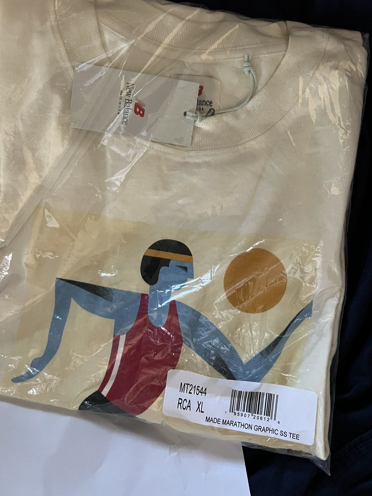 Aime Leon Dore × New Balance MADE in USA Marathon Short Sleeve T-Shirt Size US XL / EU 56 / 4 - 6 Thumbnail