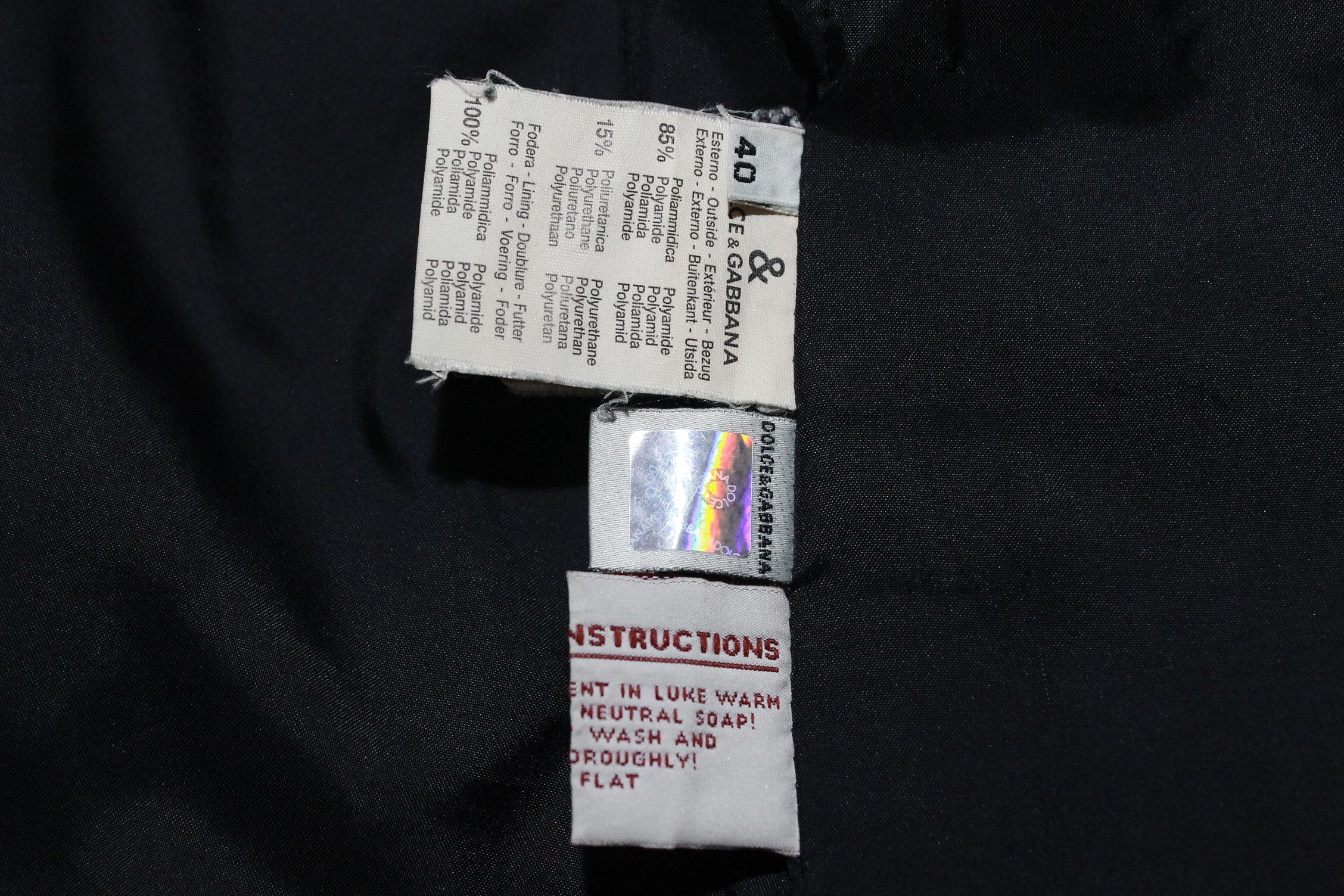 Dolce & Gabbana × Vintage size 40 for Women Dolce & Gabbana Goose down jacket Size US M / EU 48-50 / 2 - 11 Thumbnail