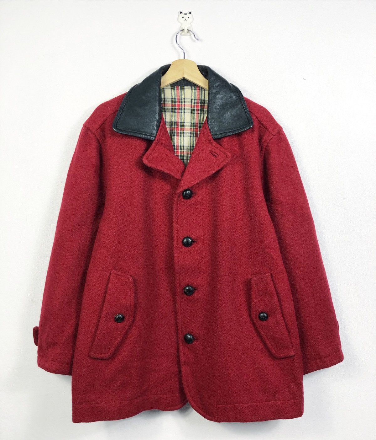 45rpm Rare Vintage 45RPM Wool Button Jacket Made in Japan Size US XL / EU 56 / 4 - 1 Thumbnail