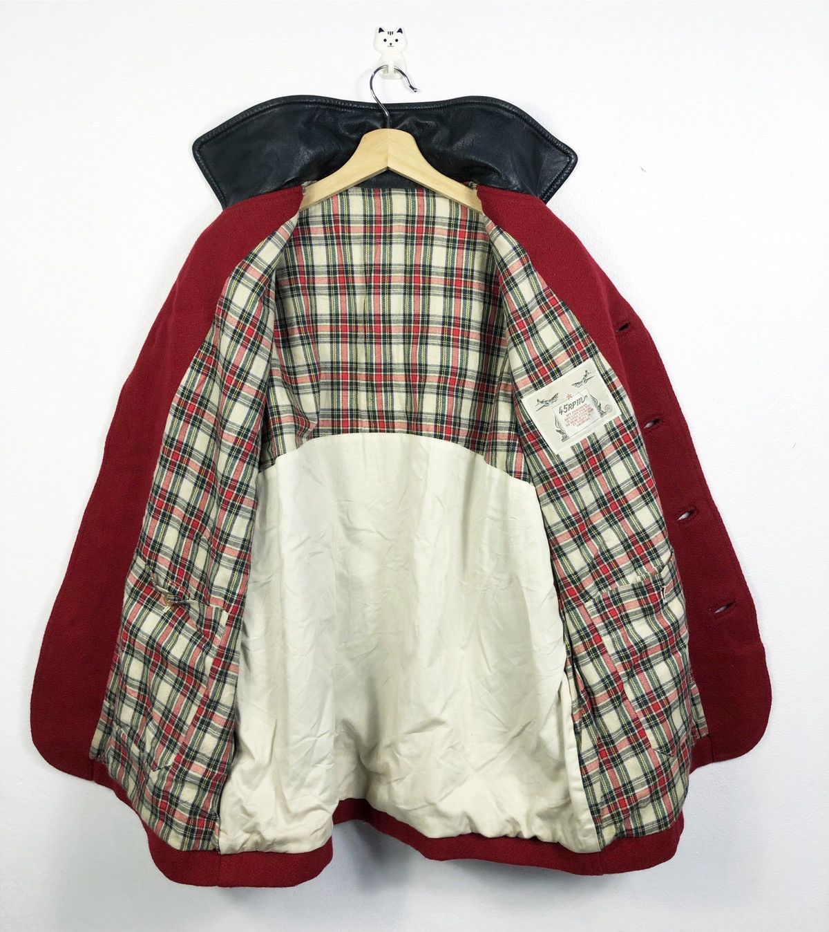 45rpm Rare Vintage 45RPM Wool Button Jacket Made in Japan Size US XL / EU 56 / 4 - 7 Thumbnail