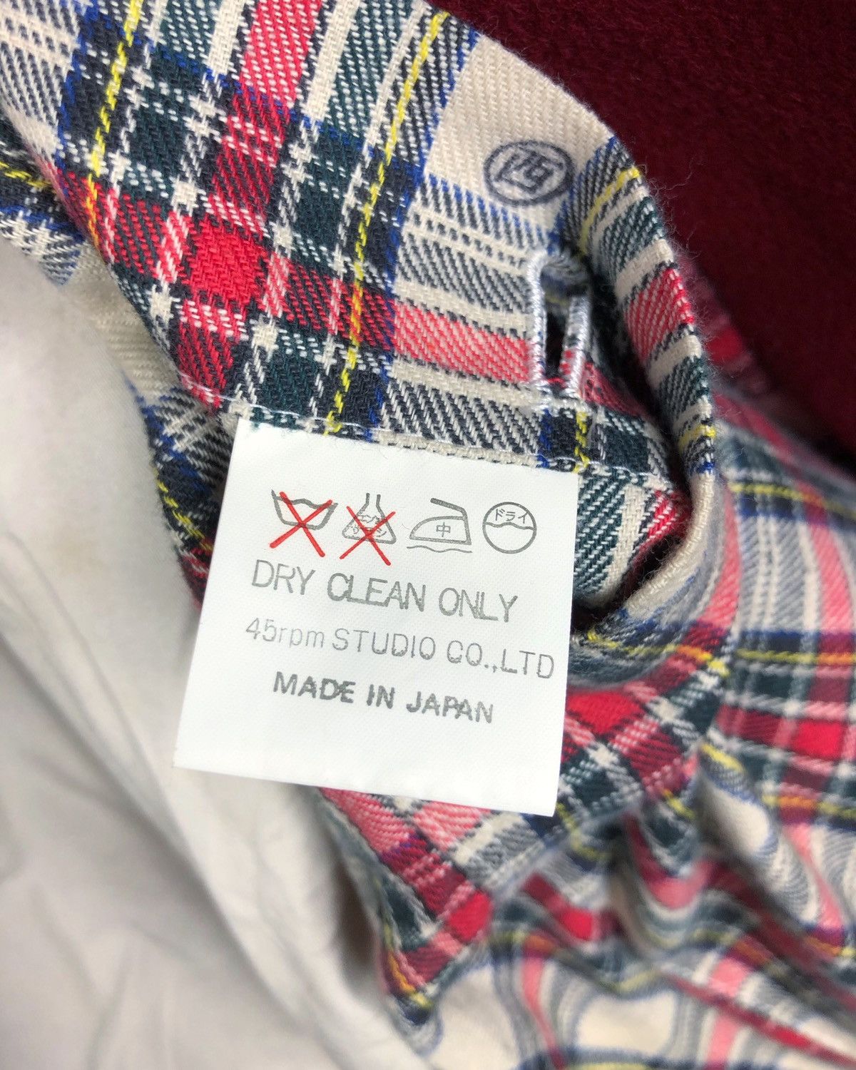 45rpm Rare Vintage 45RPM Wool Button Jacket Made in Japan Size US XL / EU 56 / 4 - 9 Thumbnail