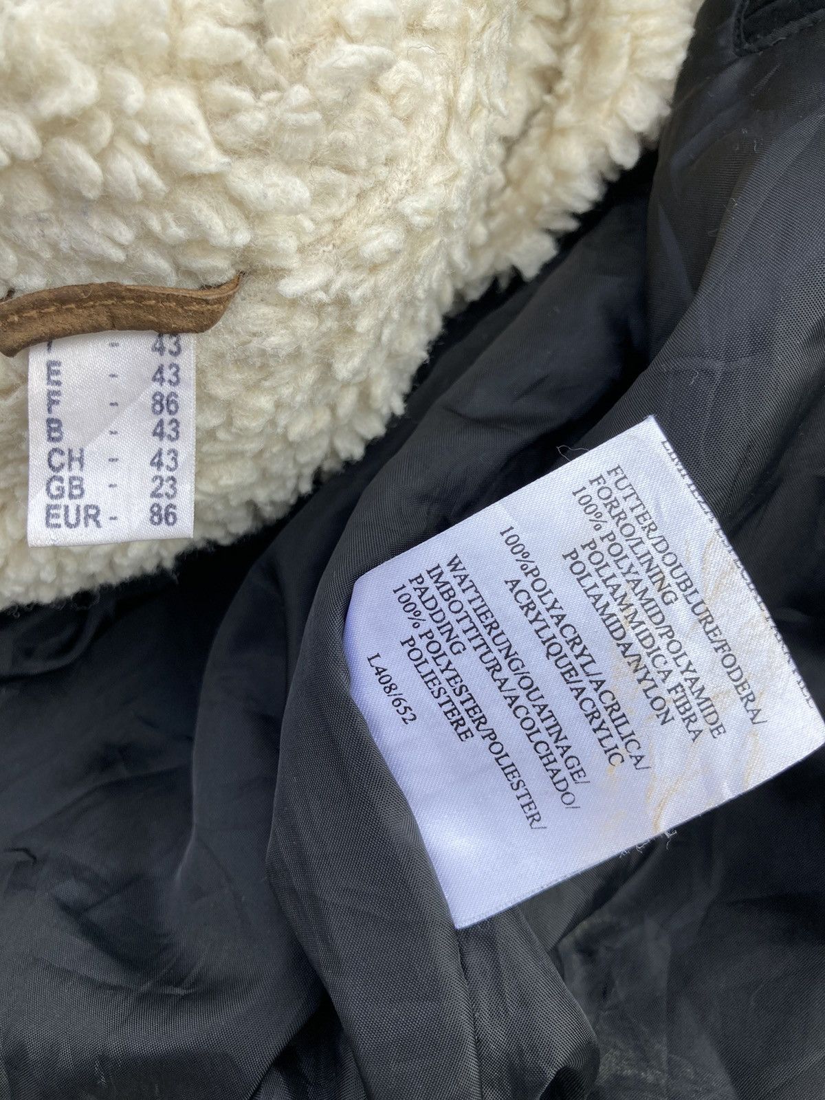 Native NATIVE SHEARLING LEATHER JACKET Size US L / EU 52-54 / 3 - 9 Thumbnail