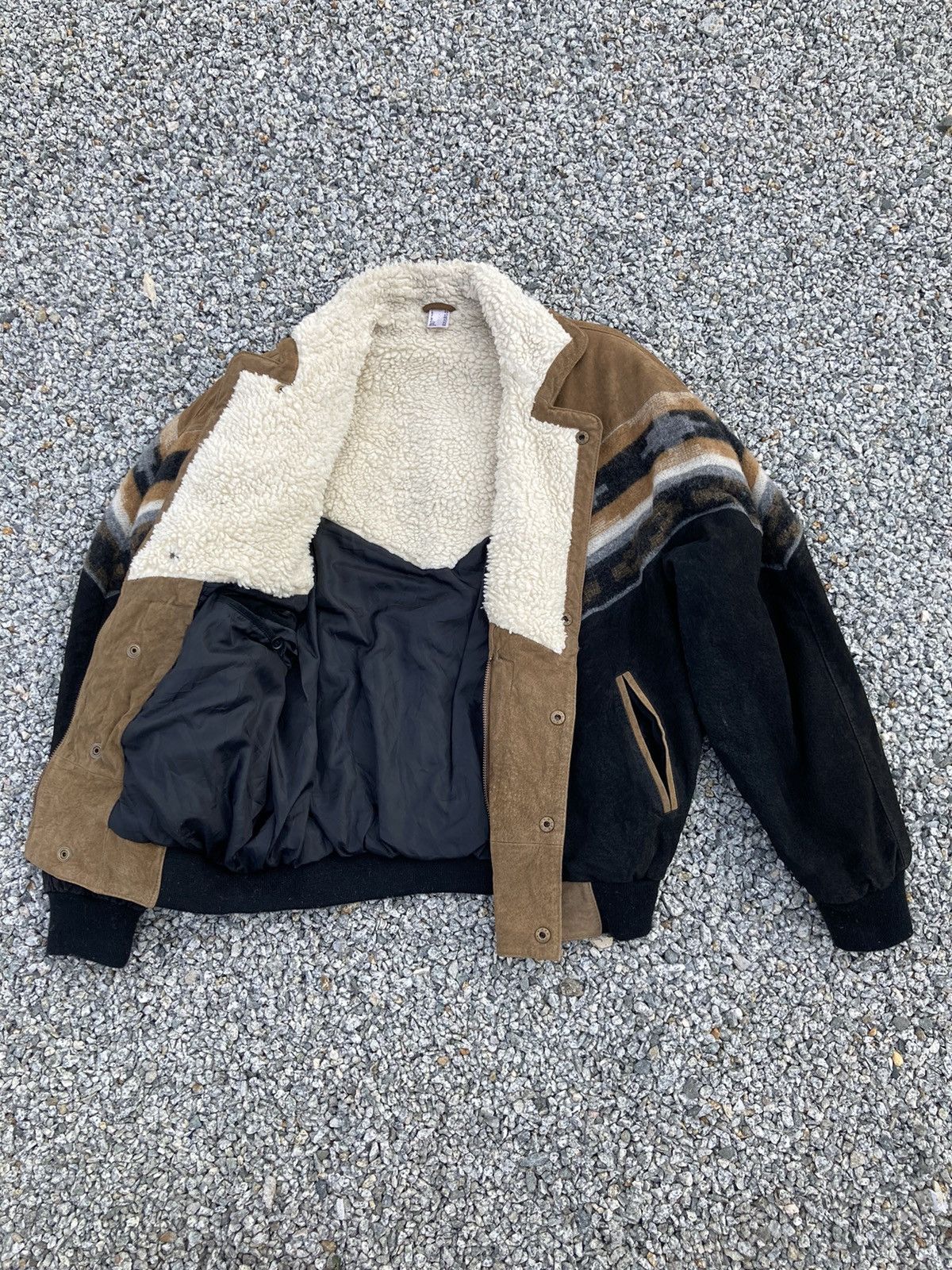 Native NATIVE SHEARLING LEATHER JACKET Size US L / EU 52-54 / 3 - 2 Thumbnail