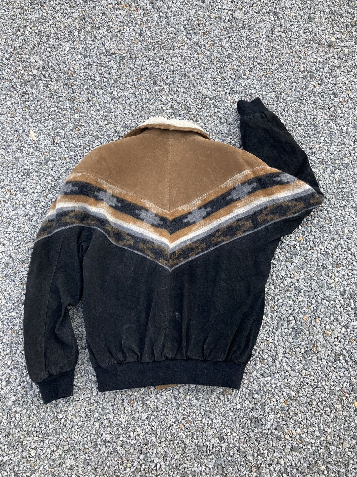 Native NATIVE SHEARLING LEATHER JACKET Size US L / EU 52-54 / 3 - 3 Thumbnail
