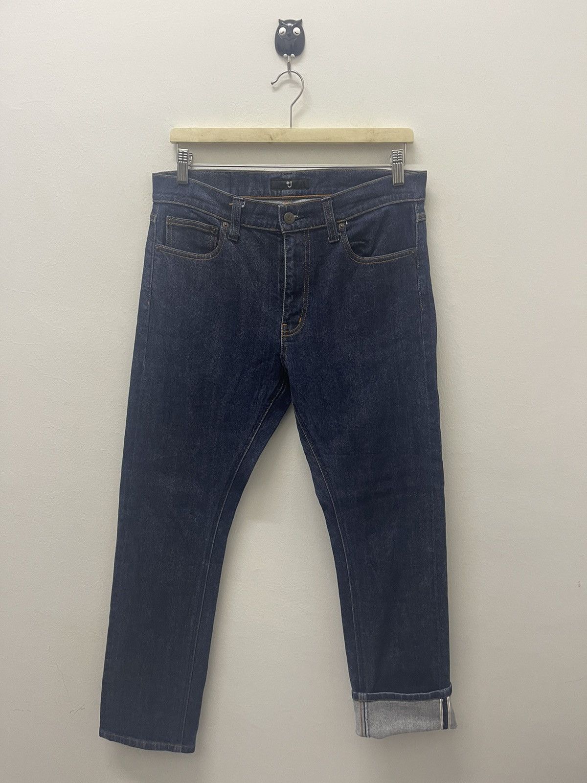 Jil Sander × Uniqlo Rare JIL SANDER +J x Uniqlo Selvedge Size US 31 - 5 Thumbnail