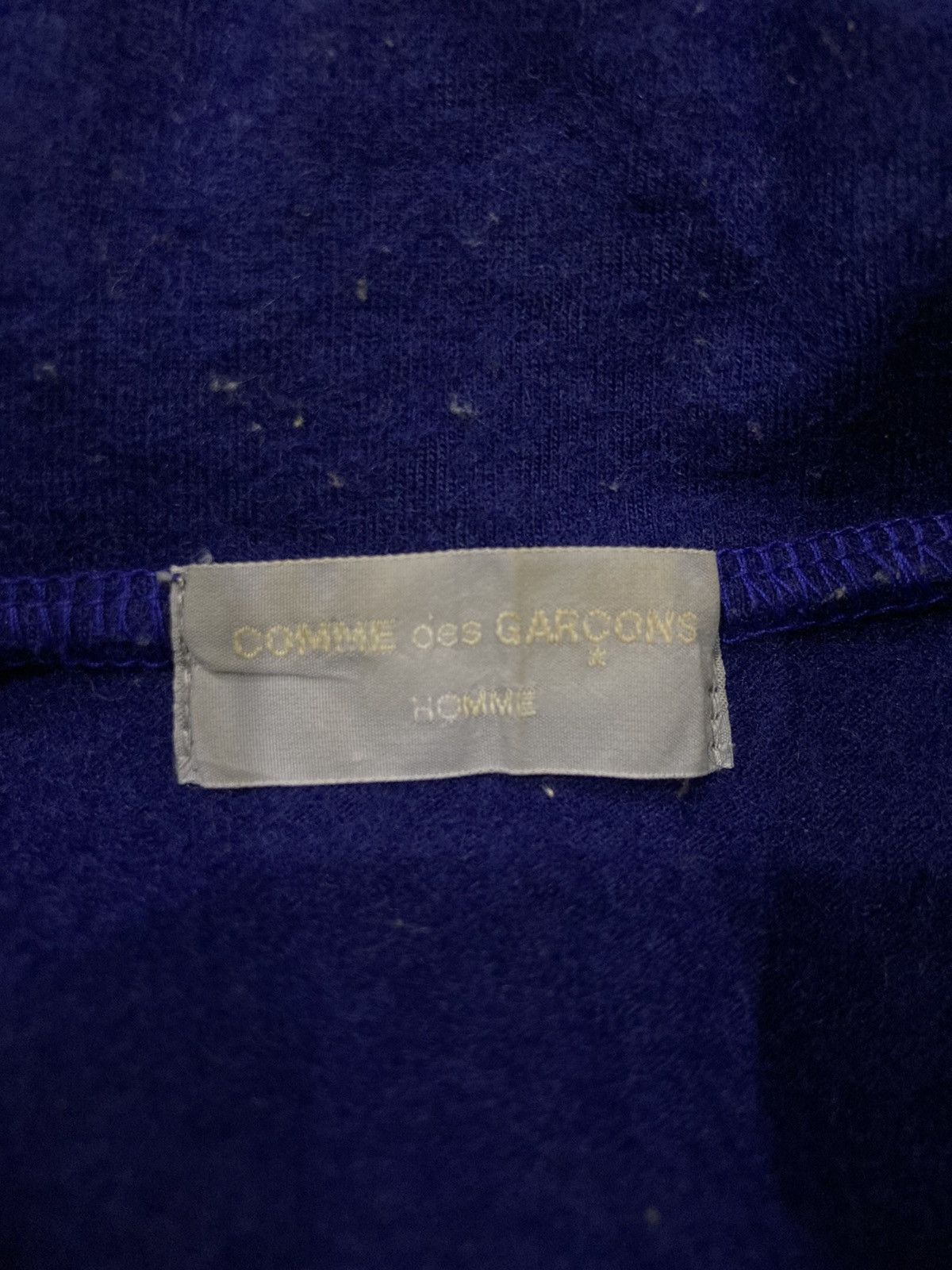 Comme des Garcons Homme Plus × Vintage Vintage Half Zipper Wool Comme Des Garcon Size US L / EU 52-54 / 3 - 9 Thumbnail