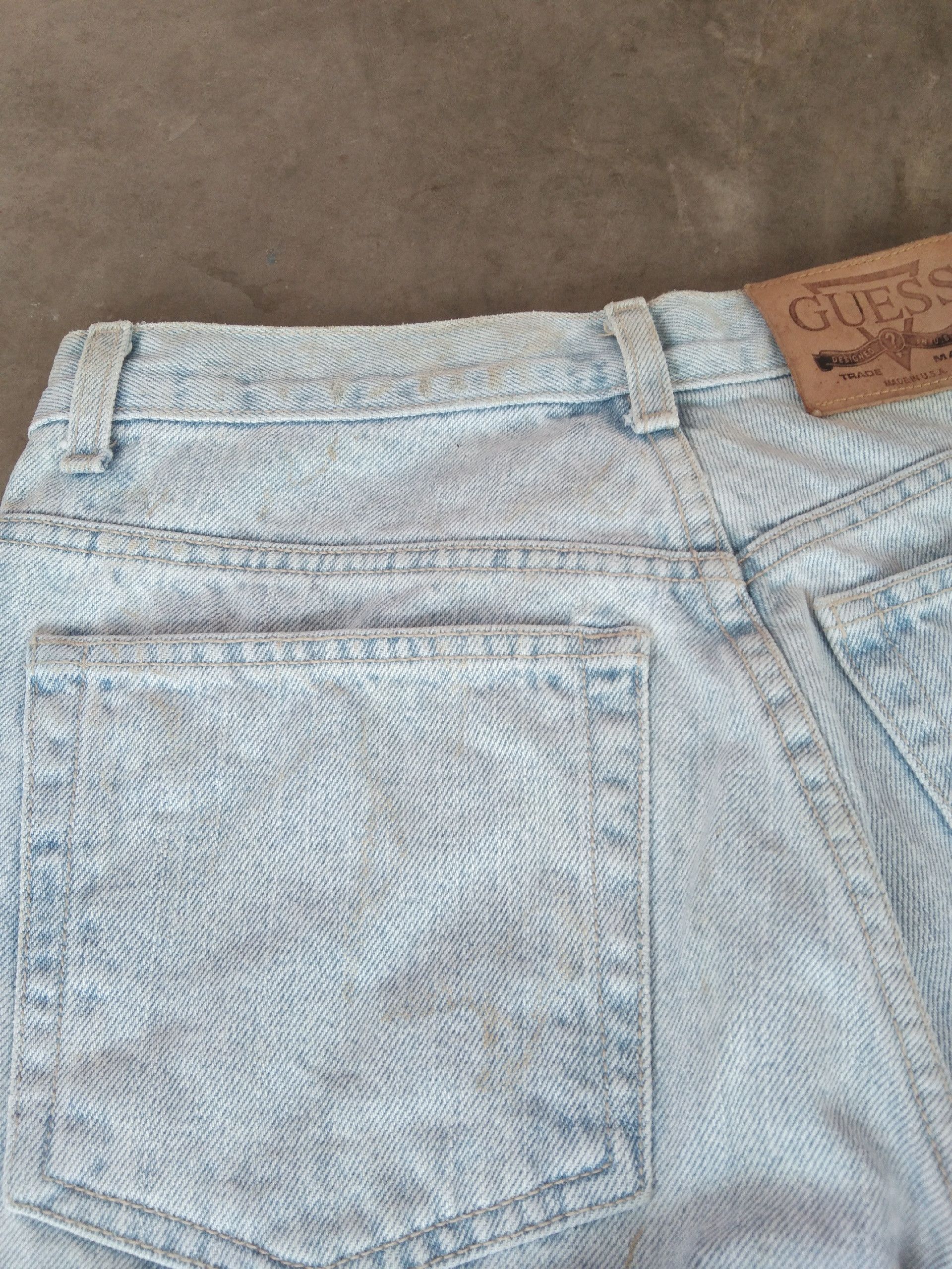 Guess 90s Vintage Guess Jeans Made In USA 28x30 Size US 28 / EU 44 - 4 Thumbnail