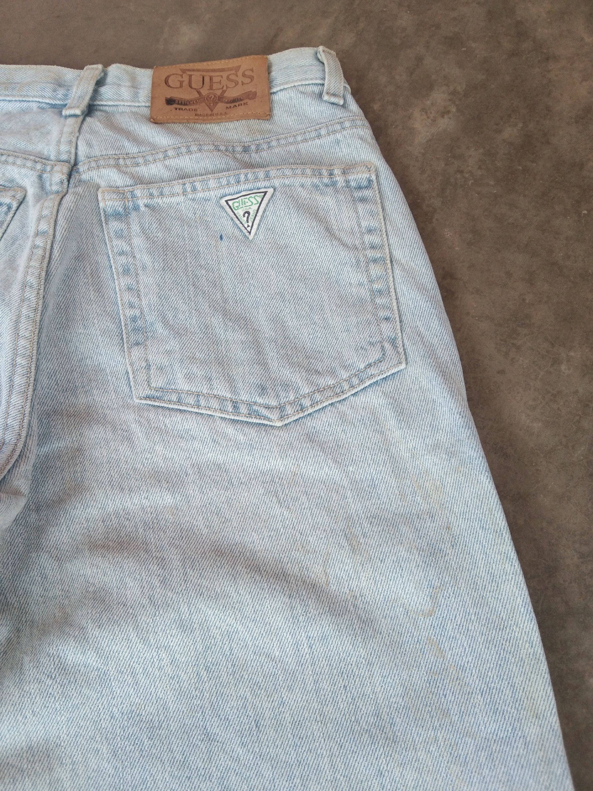 Guess 90s Vintage Guess Jeans Made In USA 28x30 Size US 28 / EU 44 - 3 Thumbnail