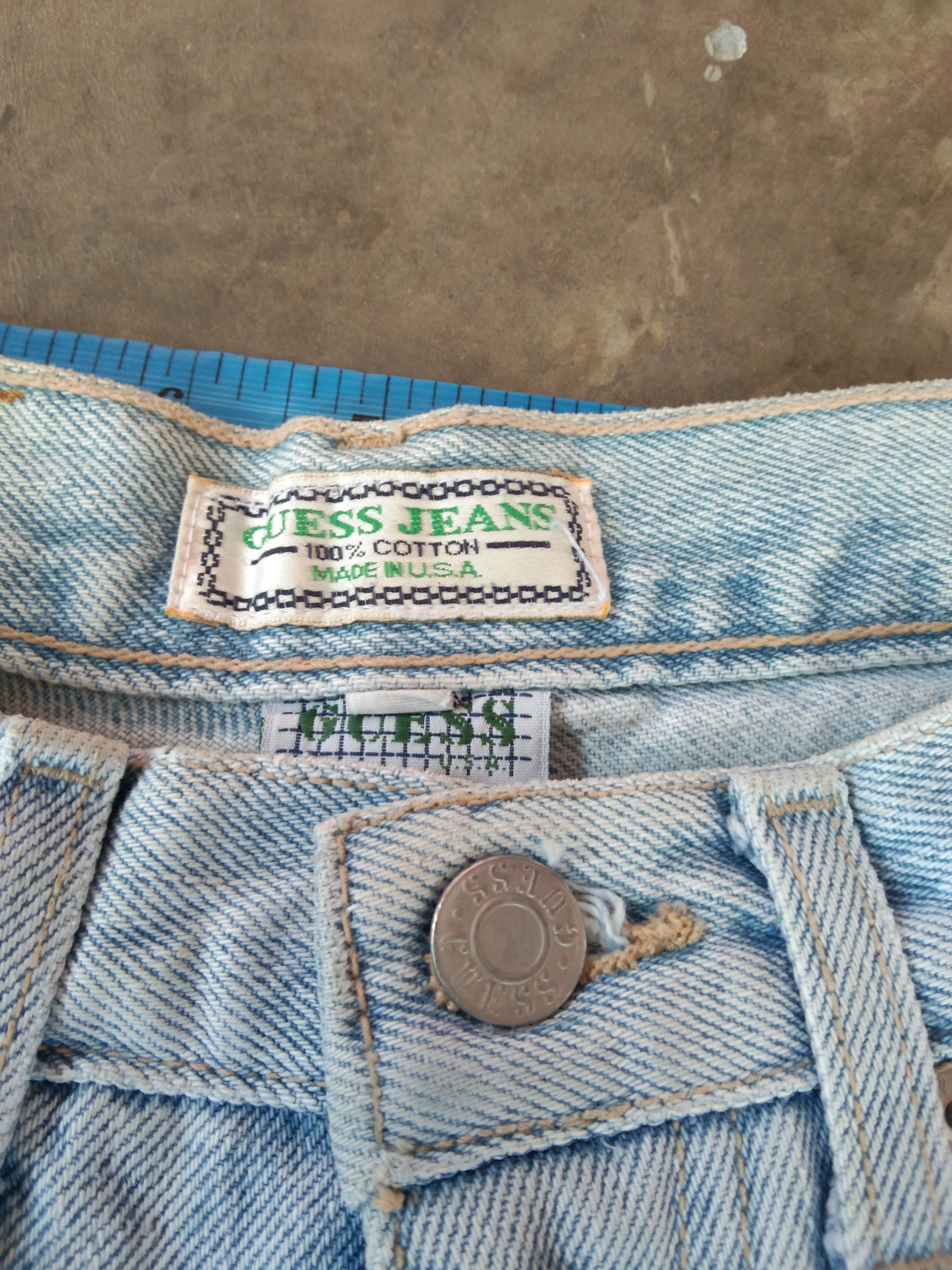 Guess 90s Vintage Guess Jeans Made In USA 28x30 Size US 28 / EU 44 - 12 Thumbnail