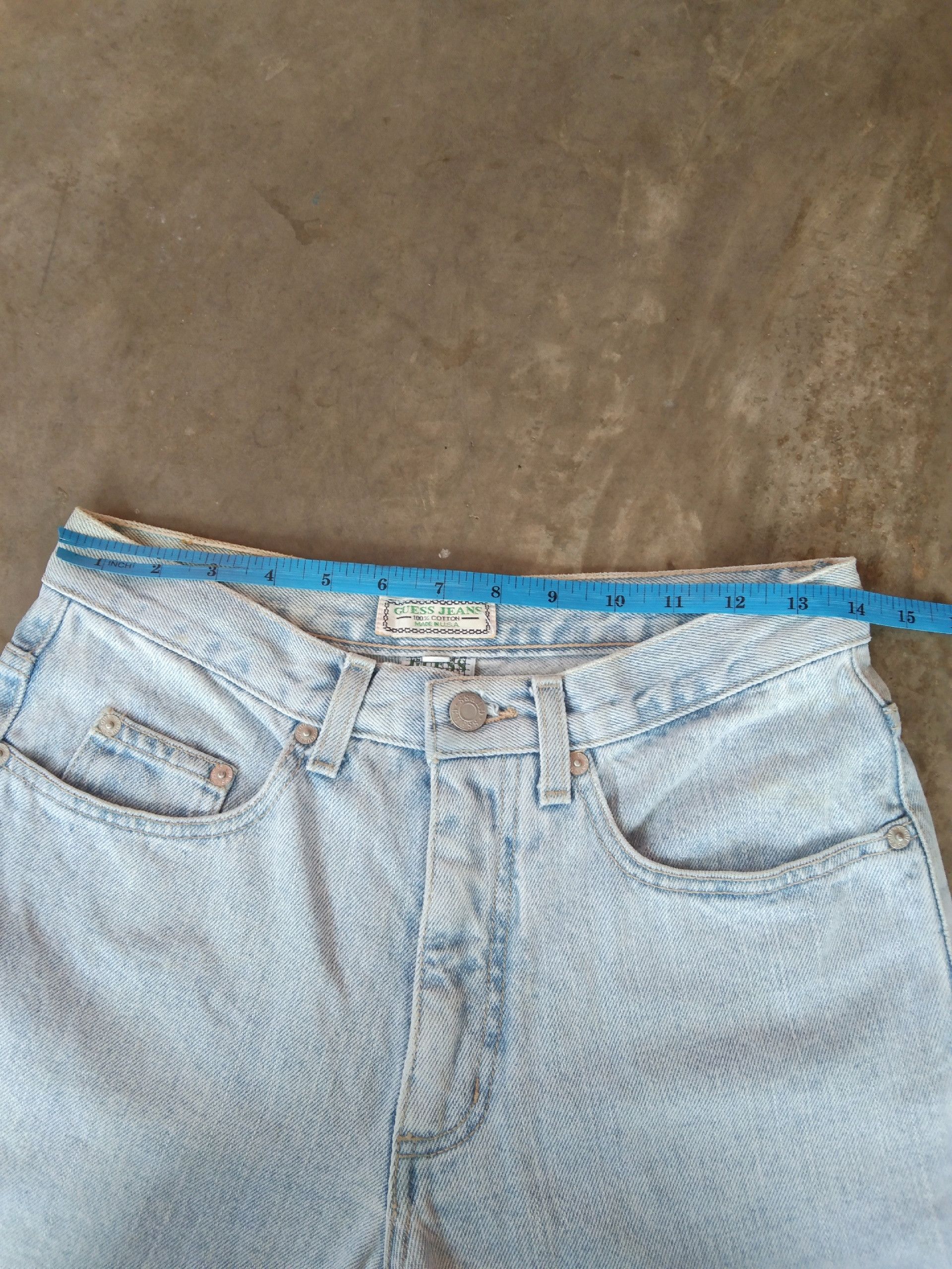 Guess 90s Vintage Guess Jeans Made In USA 28x30 Size US 28 / EU 44 - 11 Thumbnail