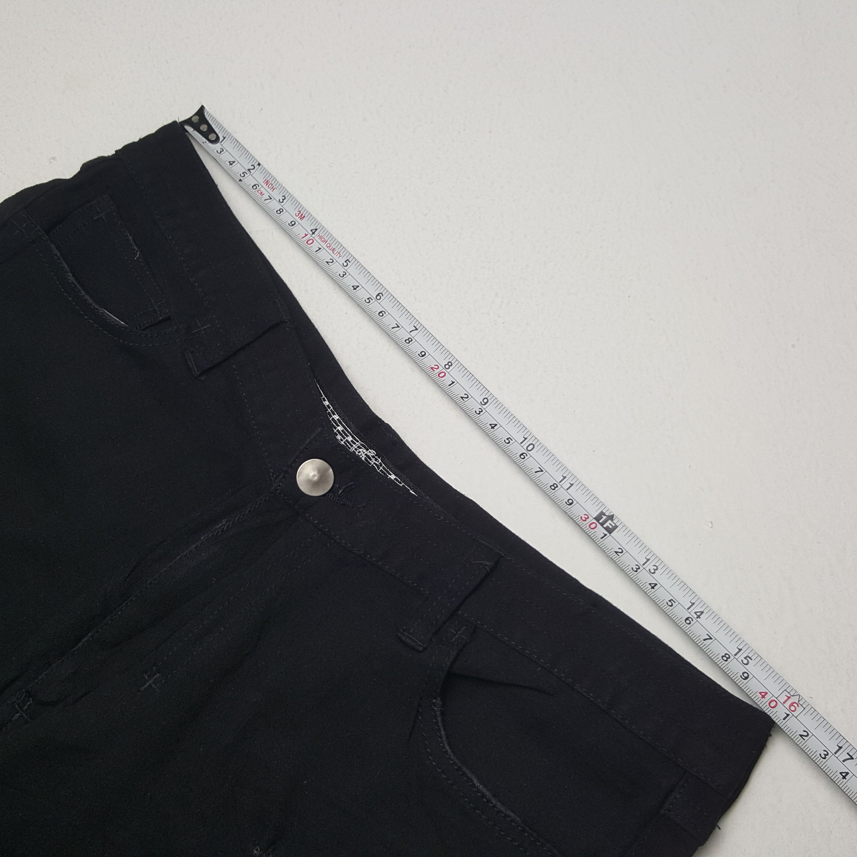 Number (N)ine × Vintage Vintage Number Nine Art Paints Black Slim Pants Size US 32 / EU 48 - 6 Thumbnail