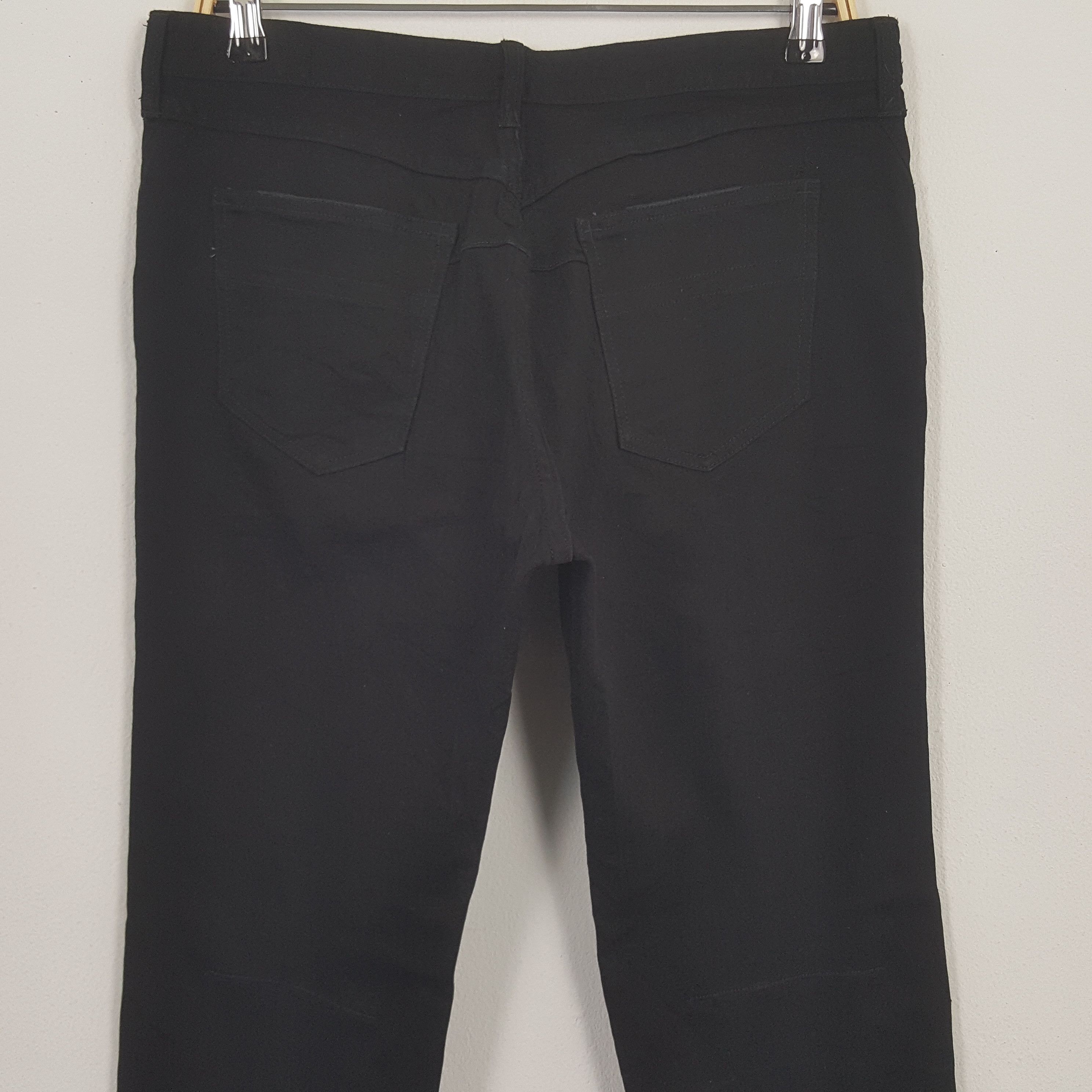 Number (N)ine × Vintage Vintage Number Nine Art Paints Black Slim Pants Size US 32 / EU 48 - 4 Thumbnail