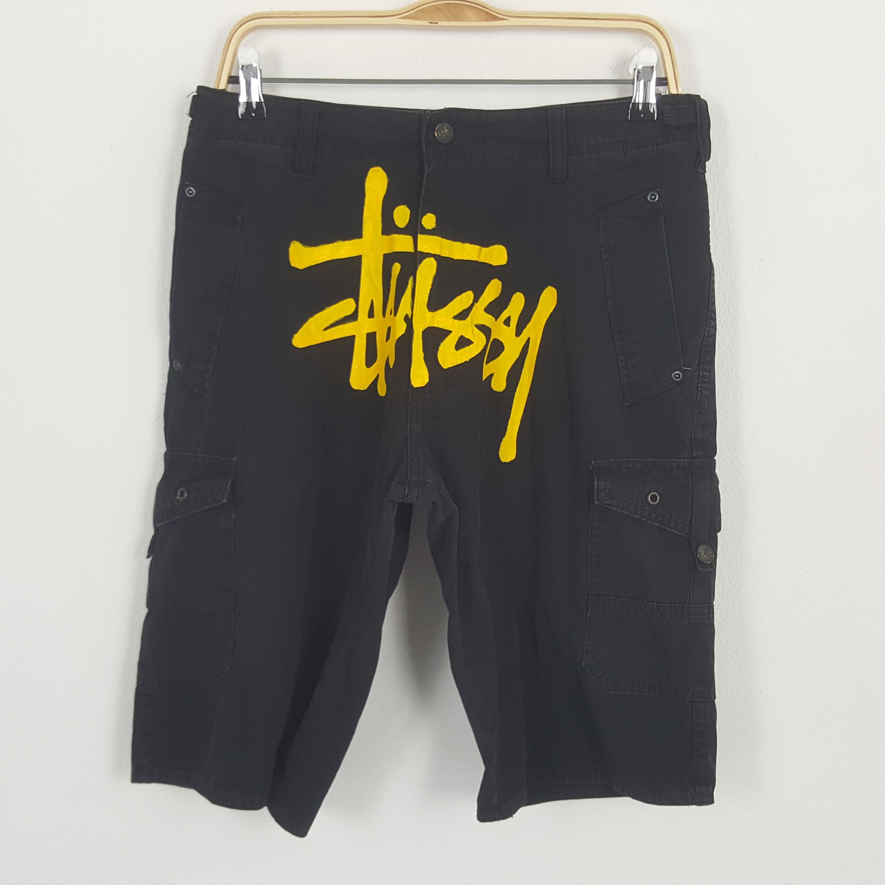 Stussy Stussy Big Ol' Short Leather | Grailed