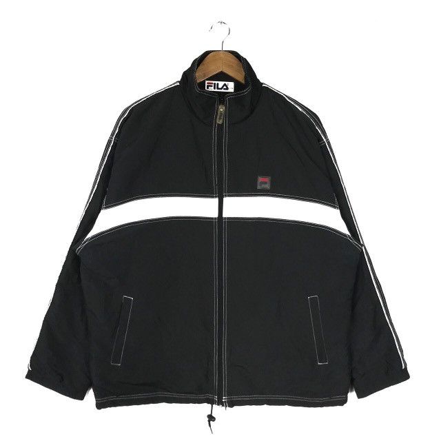 Fila Vintage 90s Fila Zipper Jacket Size US XL / EU 56 / 4 - 1 Thumbnail