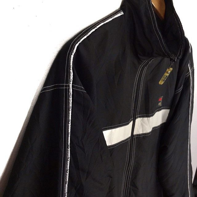 Fila Vintage 90s Fila Zipper Jacket Size US XL / EU 56 / 4 - 4 Thumbnail