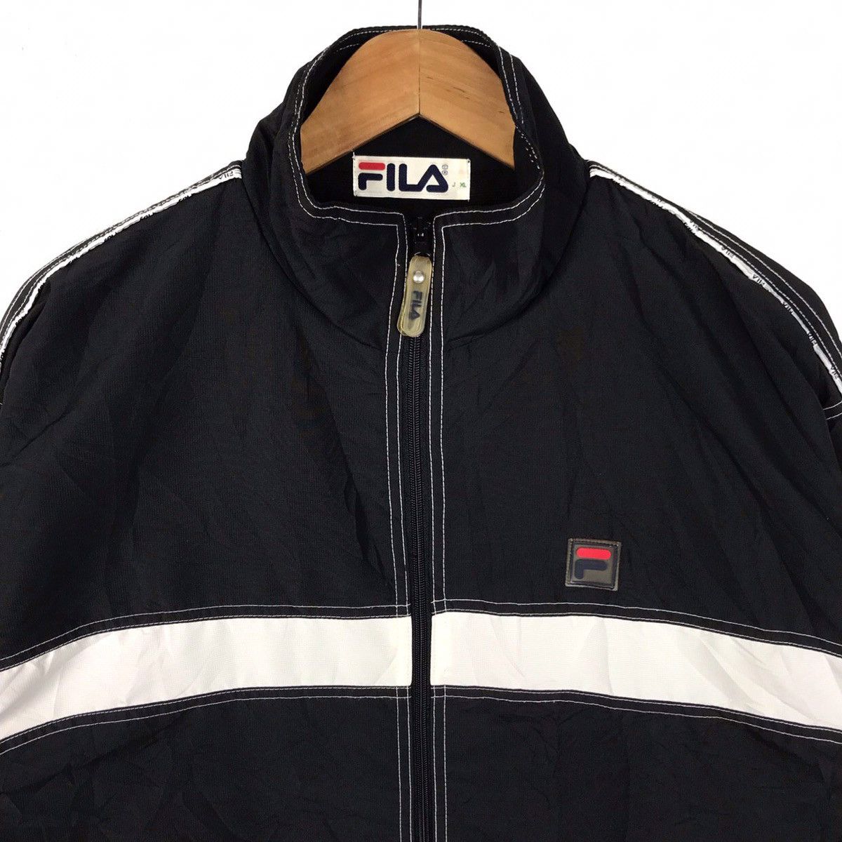 Fila Vintage 90s Fila Zipper Jacket Size US XL / EU 56 / 4 - 5 Thumbnail