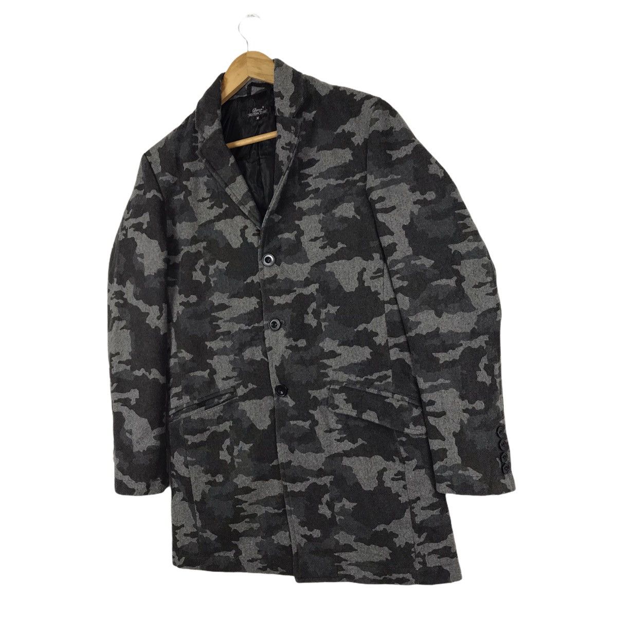 Japanese Brand Beno Exclusive Label Camouflage Trench Coat Jacket Size US M / EU 48-50 / 2 - 5 Thumbnail