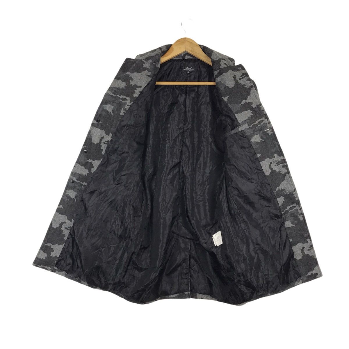 Japanese Brand Beno Exclusive Label Camouflage Trench Coat Jacket Size US M / EU 48-50 / 2 - 7 Thumbnail