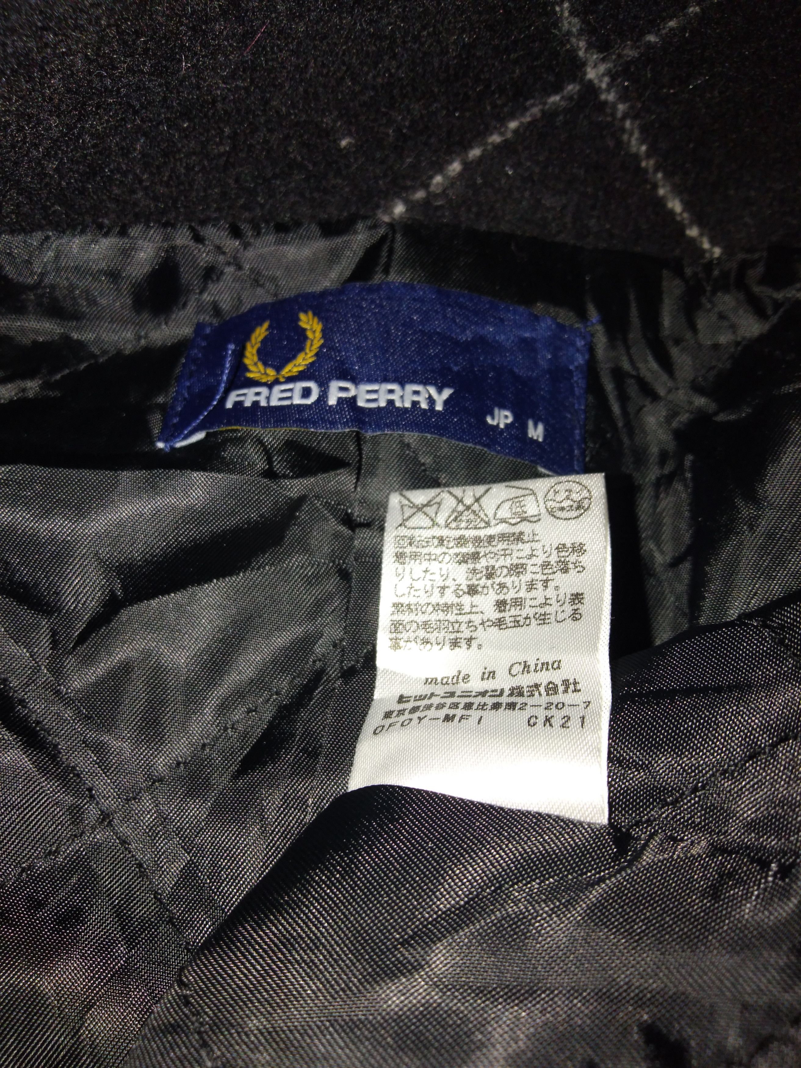 Fred Perry FRED PERRY CHECKERED JACKET Size US M / EU 48-50 / 2 - 5 Thumbnail