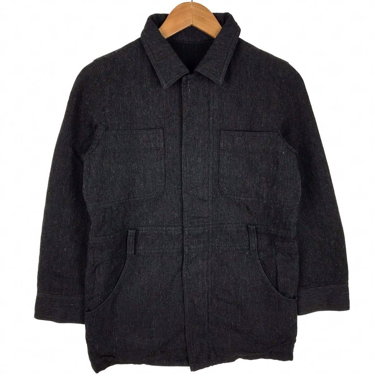 Japanese Brand Japanese Brand Belted Wool Jacket Size US S / EU 44-46 / 1 - 2 Thumbnail