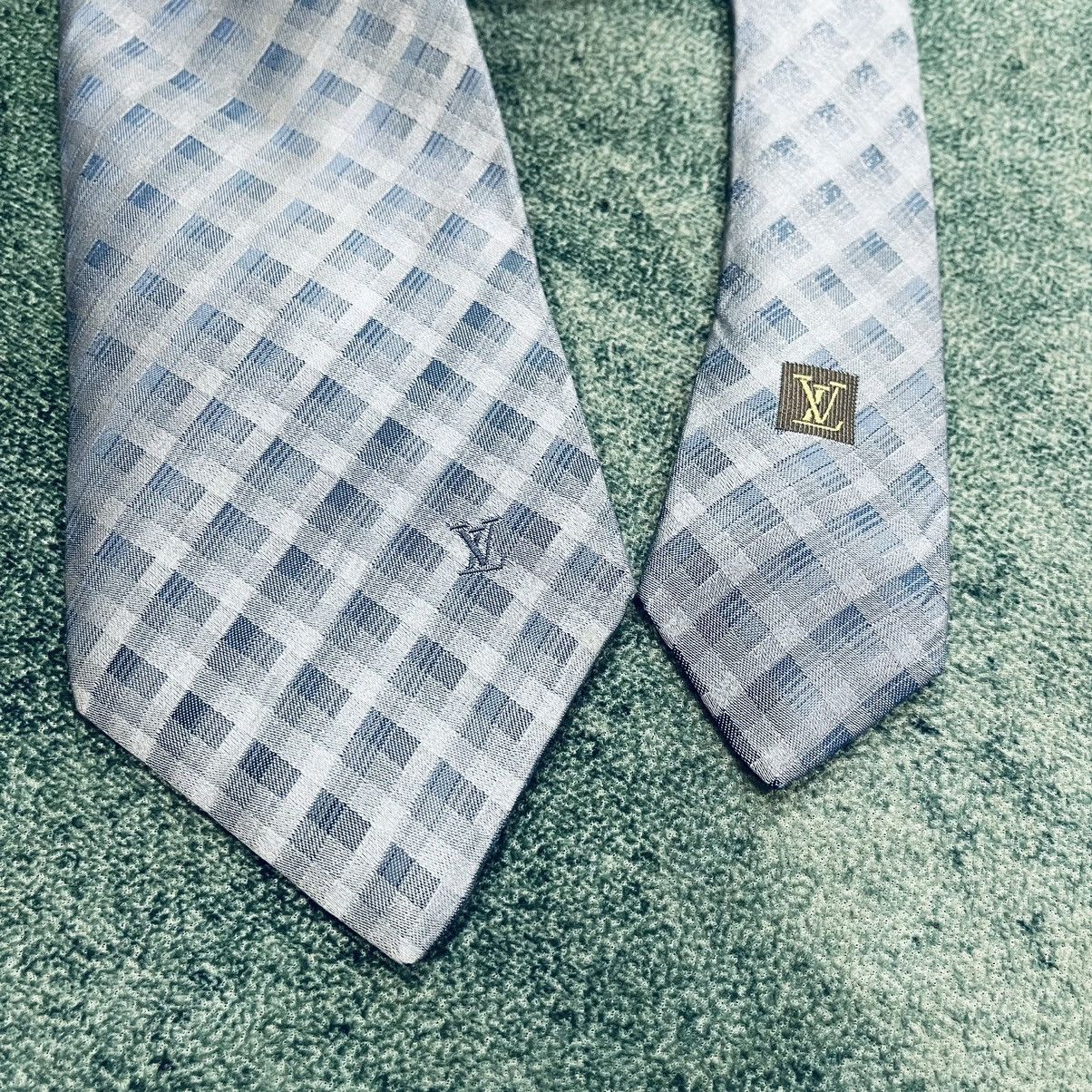 Louis Vuitton Vintage Louis Vuitton Silk Tie Size ONE SIZE - 2 Thumbnail