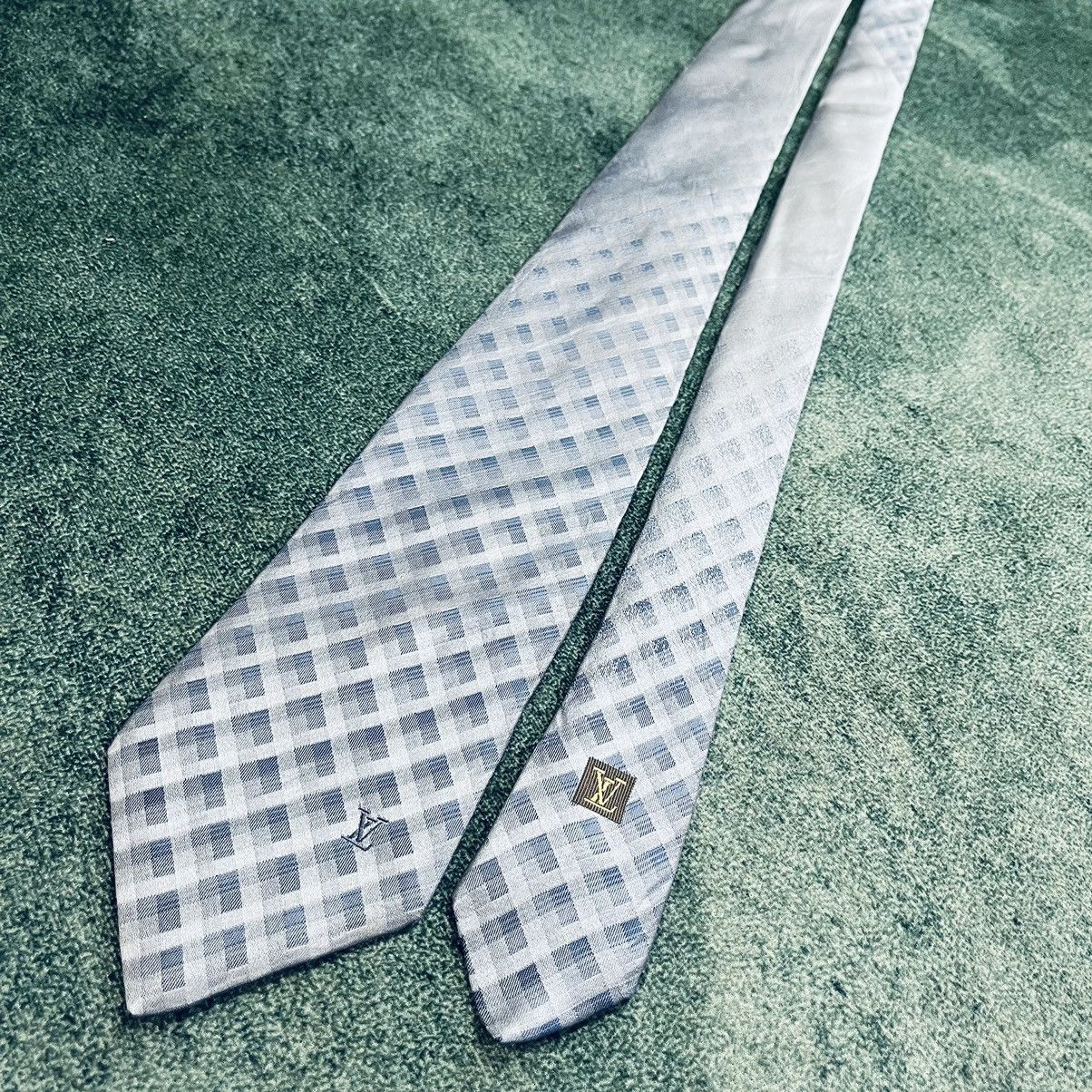Louis Vuitton Vintage Louis Vuitton Silk Tie Size ONE SIZE - 3 Thumbnail