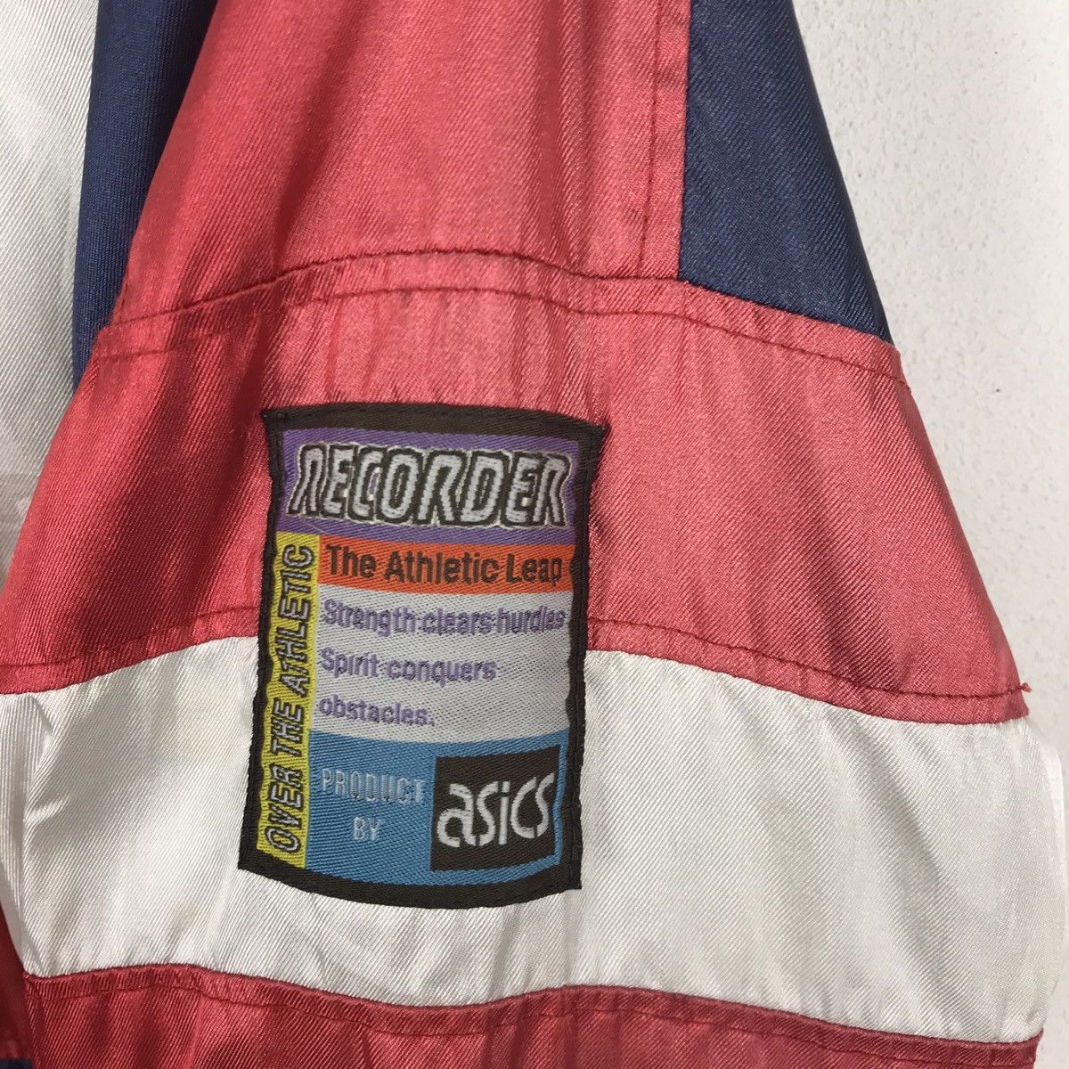 Asics Vintage 90s Asics Athlete Hoodie Windbreaker Size US M / EU 48-50 / 2 - 6 Thumbnail