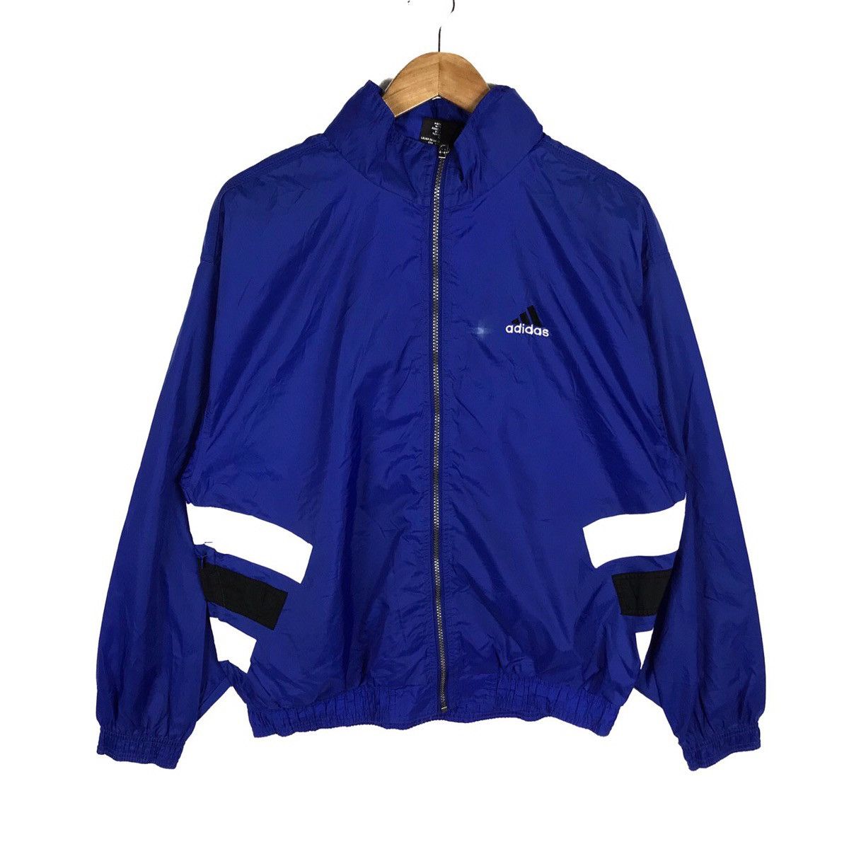 Adidas × Vintage Vintage 90s Adidas Windbreaker Zip Up Jacket Size US M / EU 48-50 / 2 - 3 Thumbnail