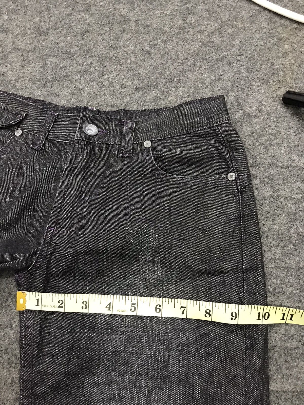 Guess Guess Premium Raw Black Denim Jeans Pant Size 28" / US 6 / IT 42 - 9 Thumbnail