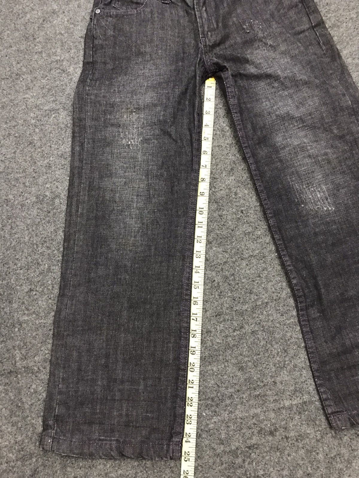 Guess Guess Premium Raw Black Denim Jeans Pant Size 28" / US 6 / IT 42 - 8 Thumbnail