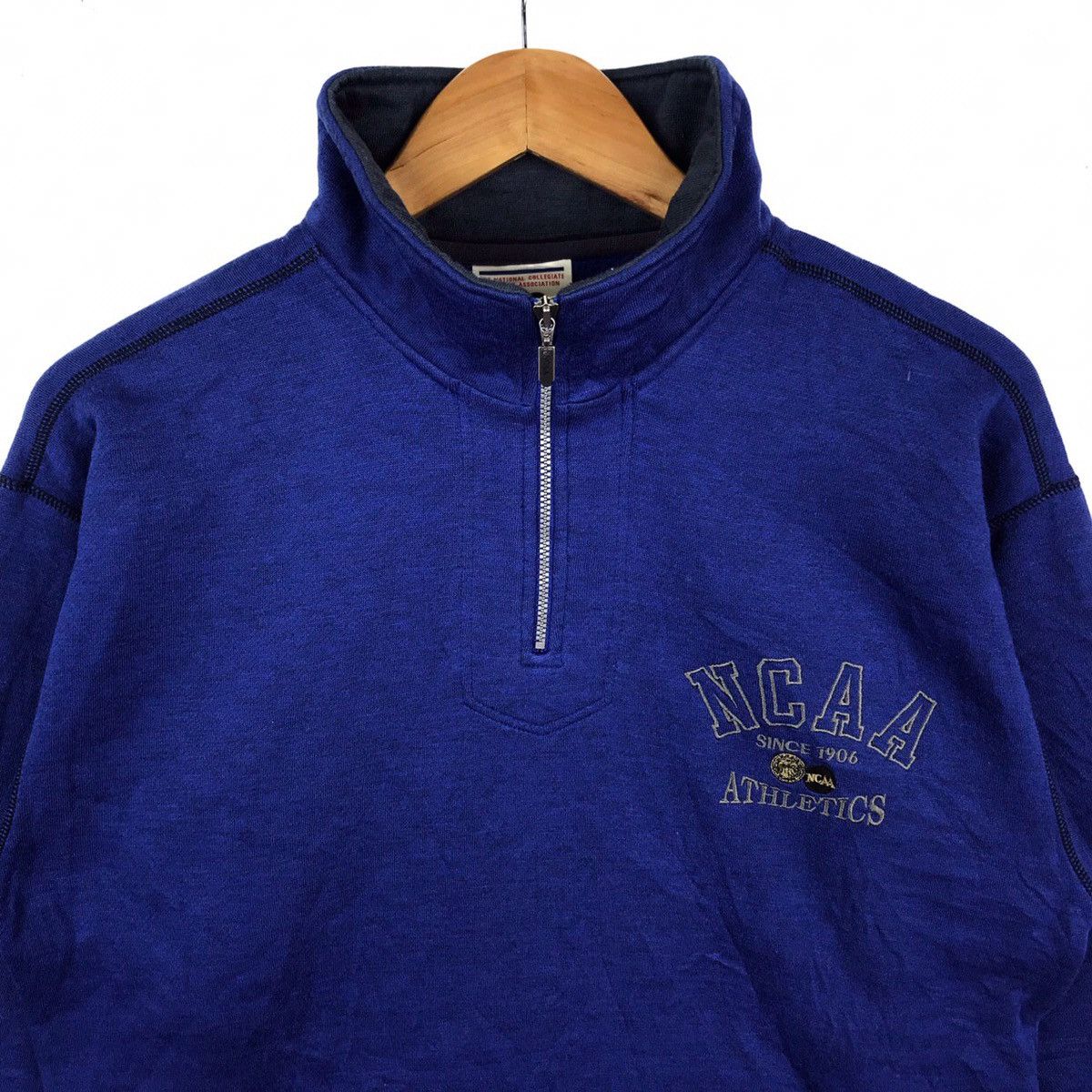 NCAA Vintage NCAA Half Zipper Pullover Jumper Size US M / EU 48-50 / 2 - 2 Thumbnail