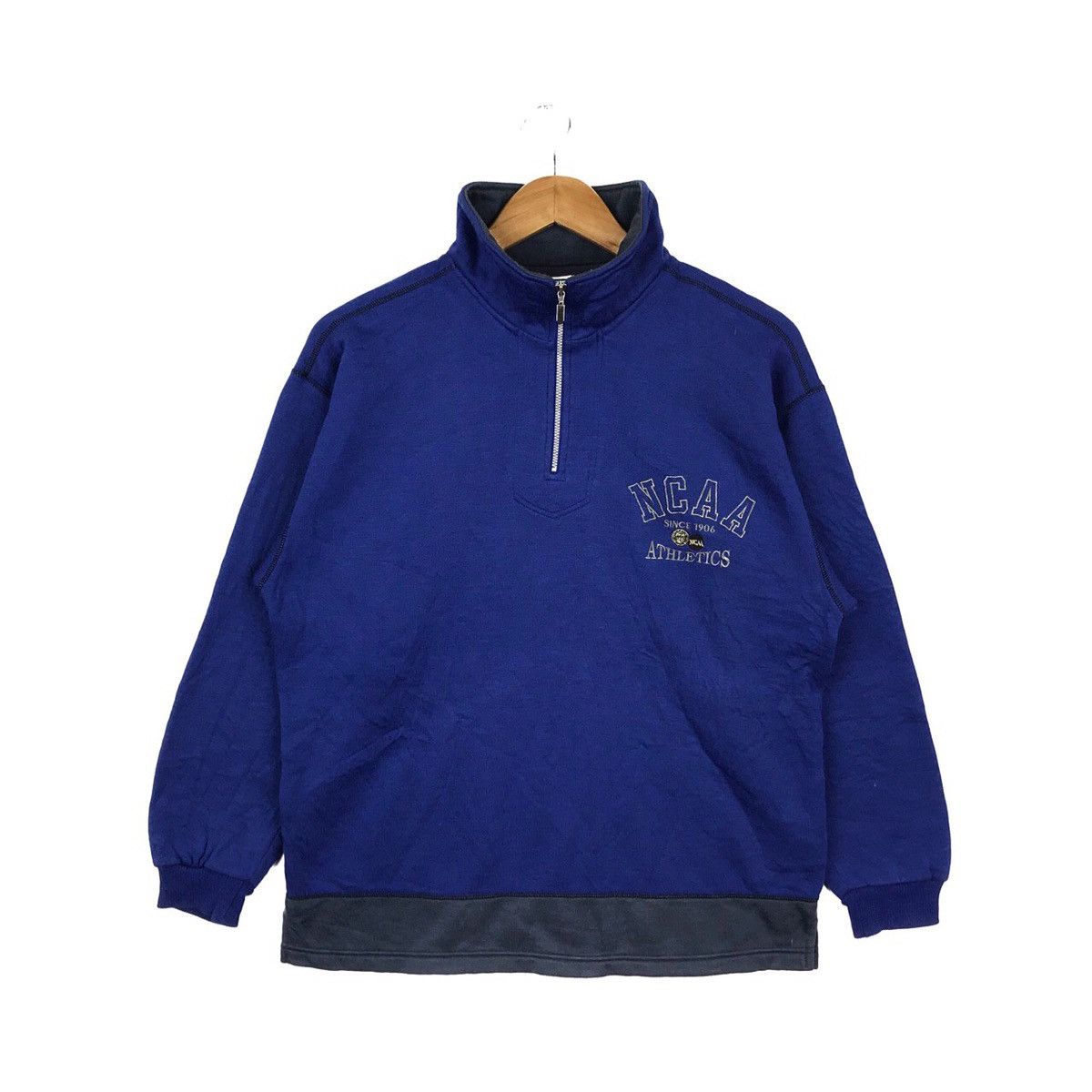 NCAA Vintage NCAA Half Zipper Pullover Jumper Size US M / EU 48-50 / 2 - 1 Thumbnail