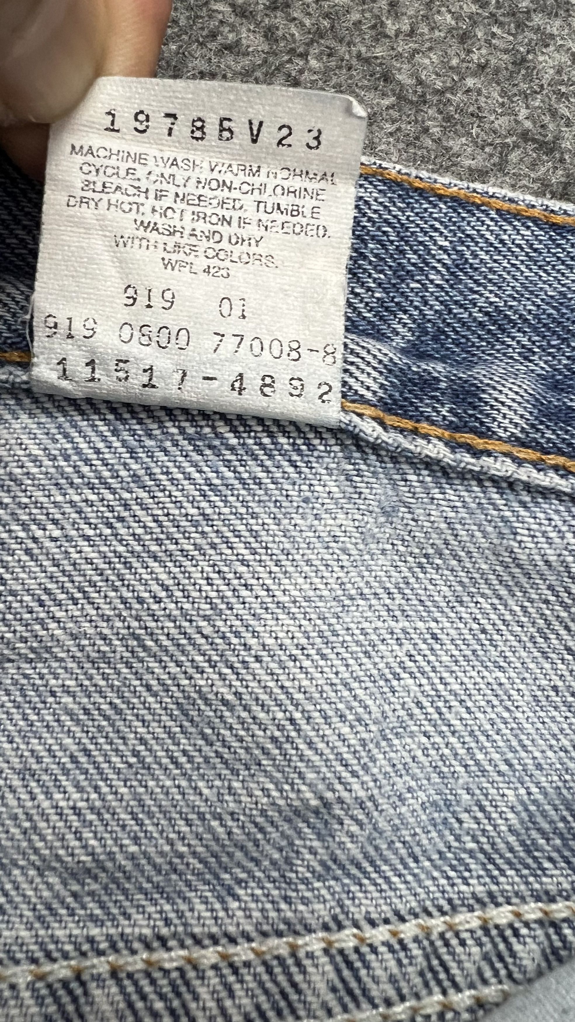 Levi's × Vintage Levis 517 Bootcut Jeans Size US 32 / EU 48 - 8 Thumbnail