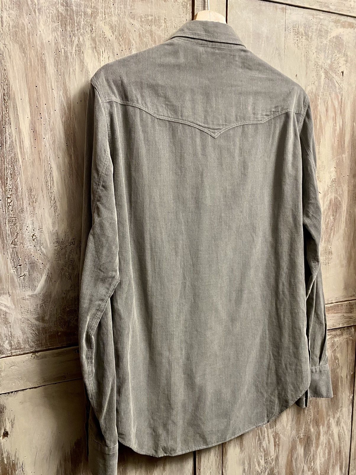 Berluti Berluti by haider ackermann stonewashed velvet shirt 39 Size US S / EU 44-46 / 1 - 13 Thumbnail