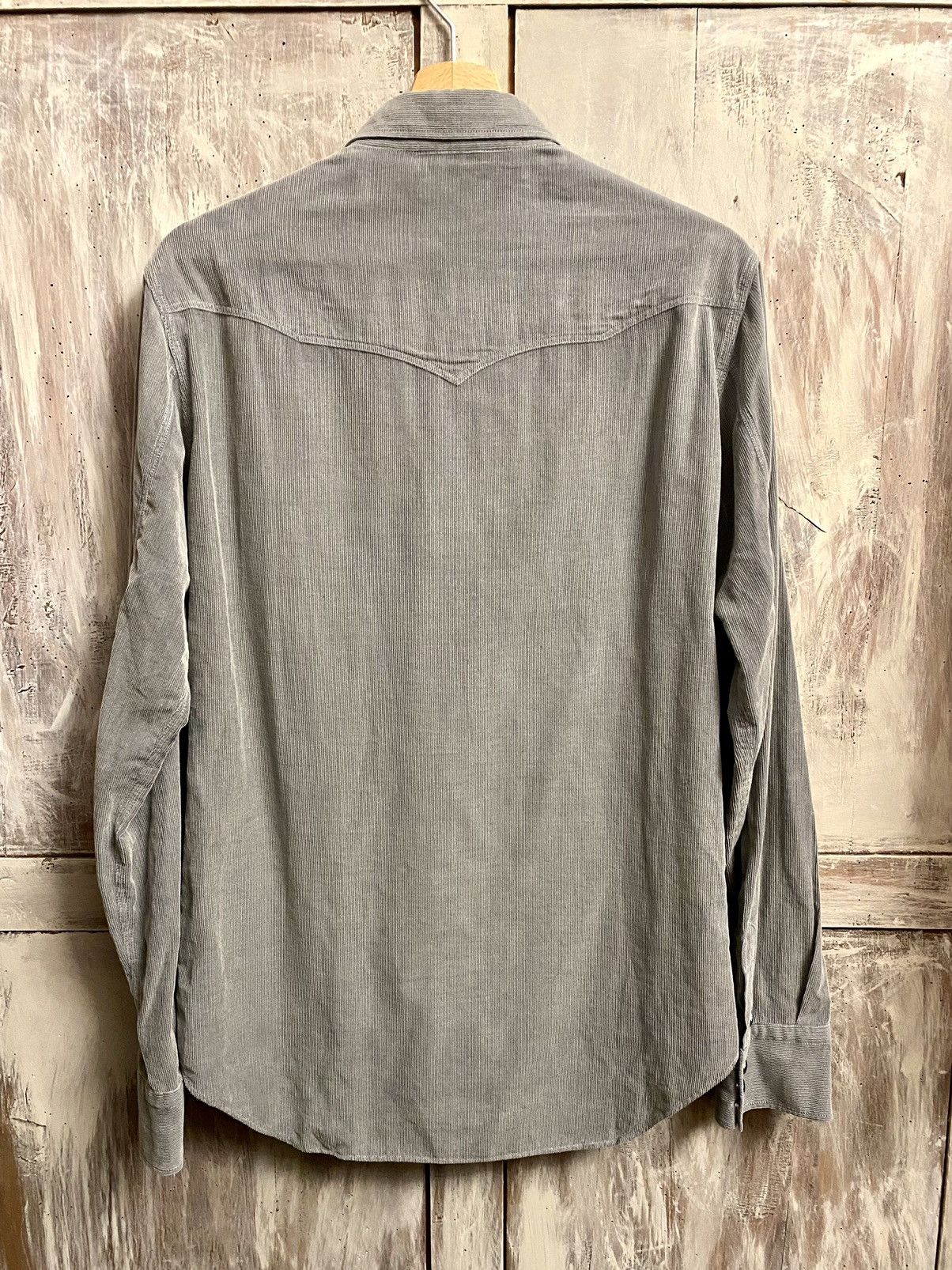 Berluti Berluti by haider ackermann stonewashed velvet shirt 39 Size US S / EU 44-46 / 1 - 8 Thumbnail