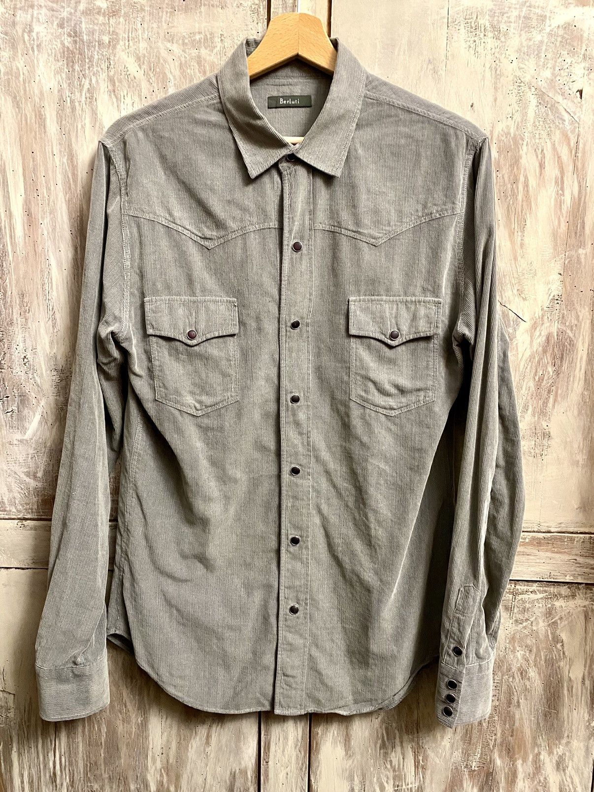 Berluti Berluti Brian Rochefort Printed Silk Shirt | Grailed