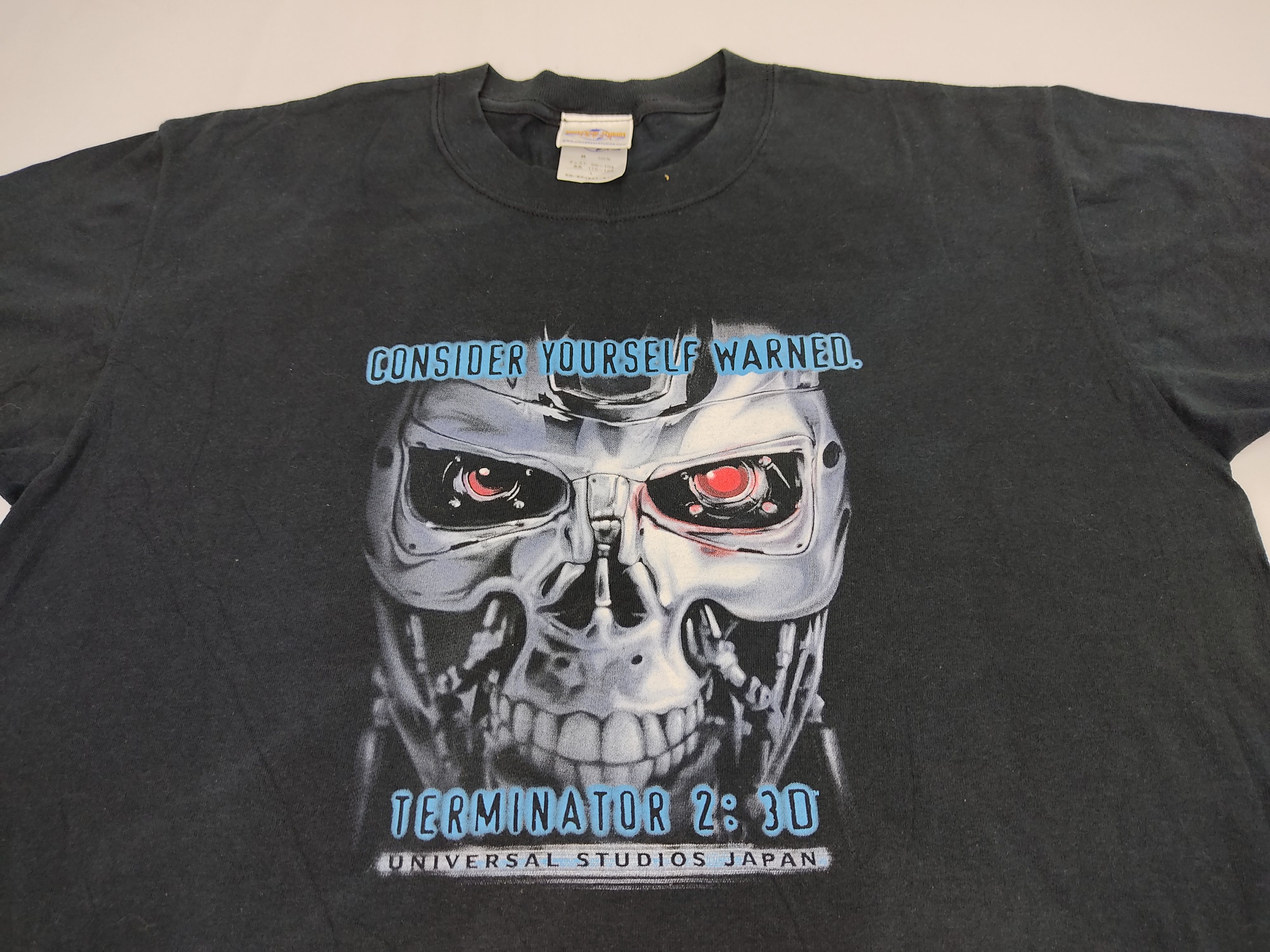 Sci-Fi Fantasy Terminator 2 3D Universal Studio Movie Tee Vintage Size US L / EU 52-54 / 3 - 2 Thumbnail